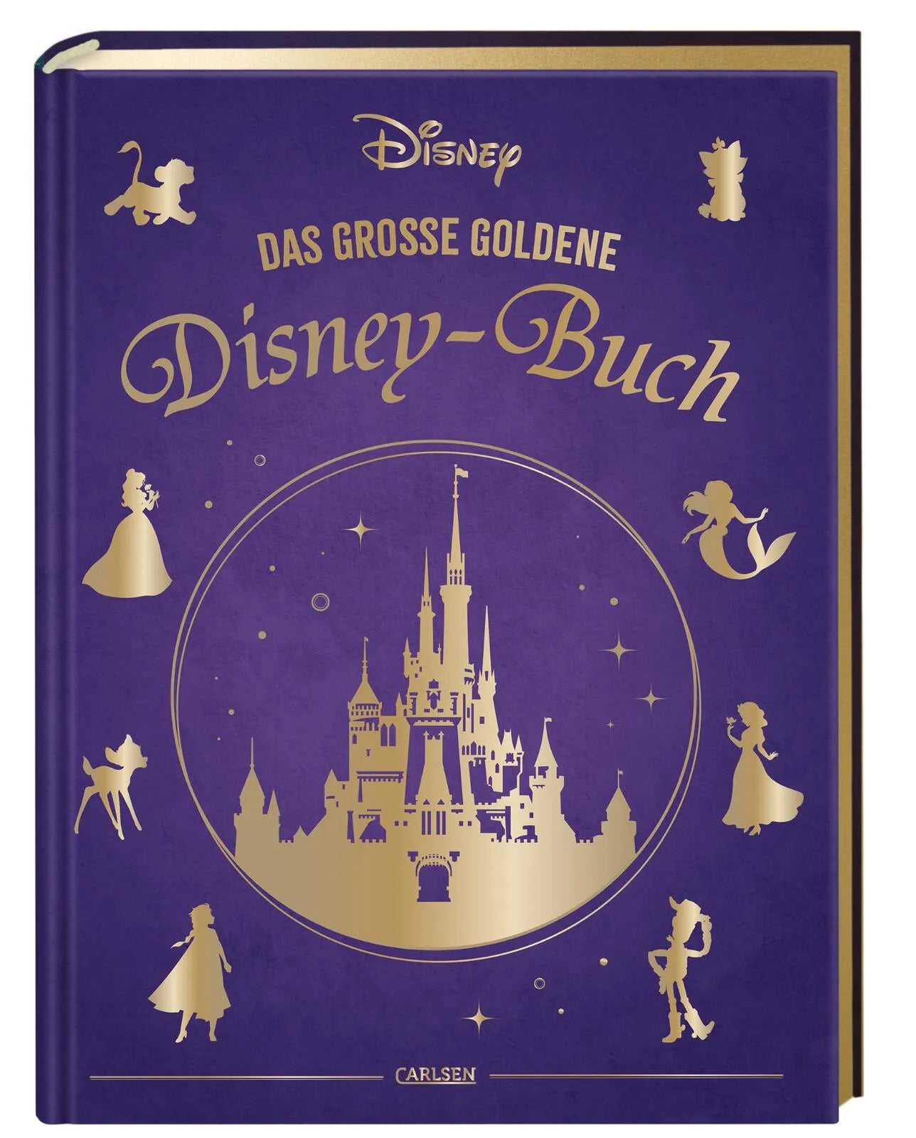 Buchcover von 'Disney: Das große goldene Disney-Buch' - Gebundene Ausgabe von Walt Disney