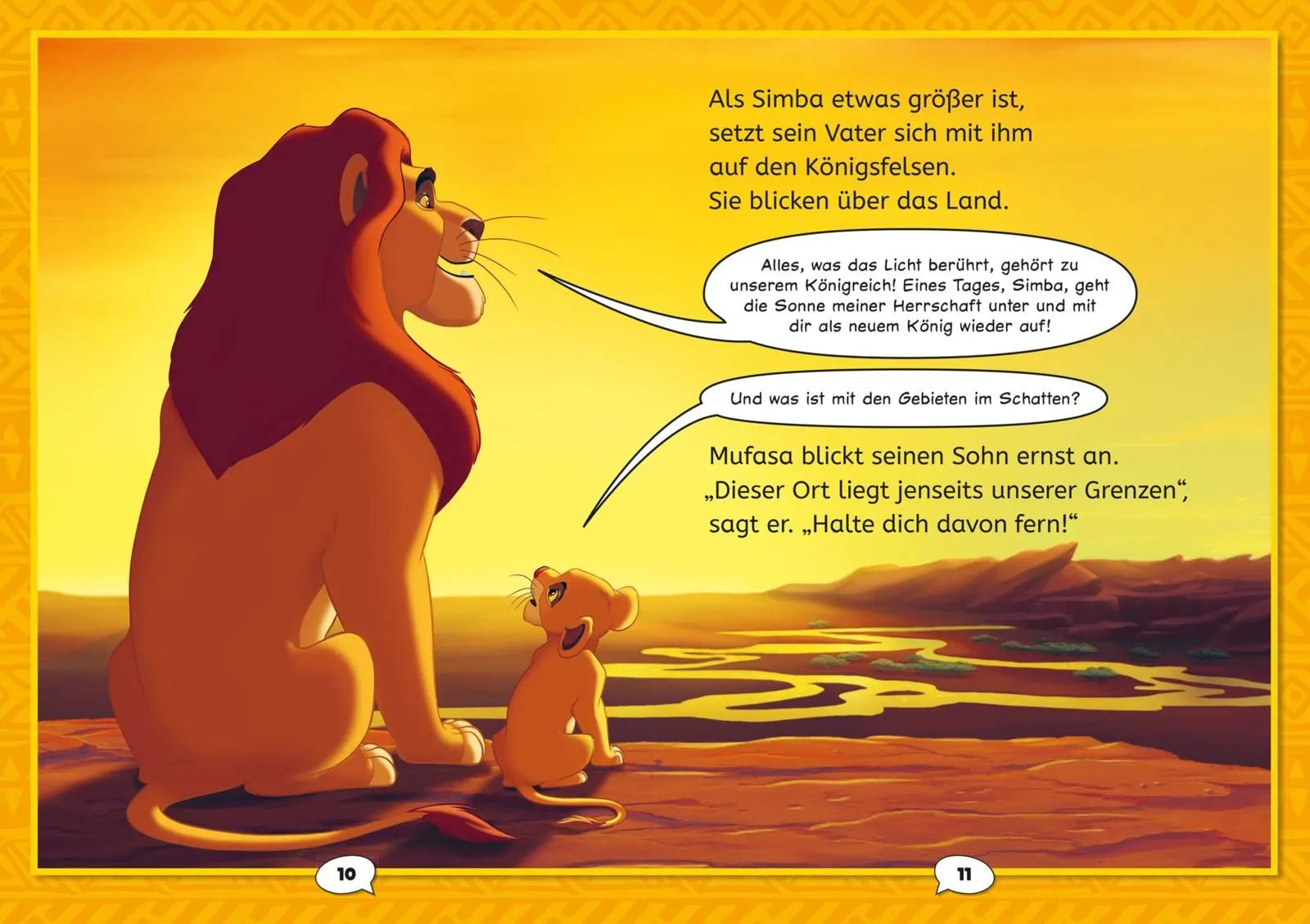 Detailansicht: Disney: Der König der Löwen - Die Filmgeschichte mit Comics (Hardcover)