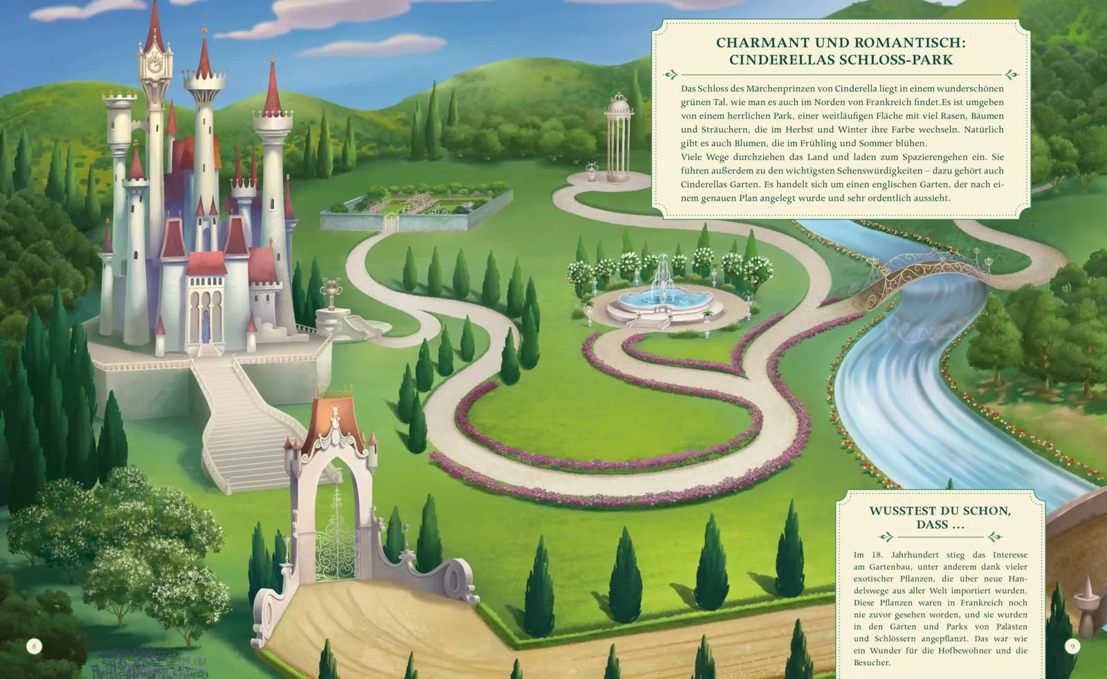 Abbildung von 'Disney: Die zauberhafte Welt der Disney-Prinzessinnen - Entdecke, wie die Prinzessinnen leben'