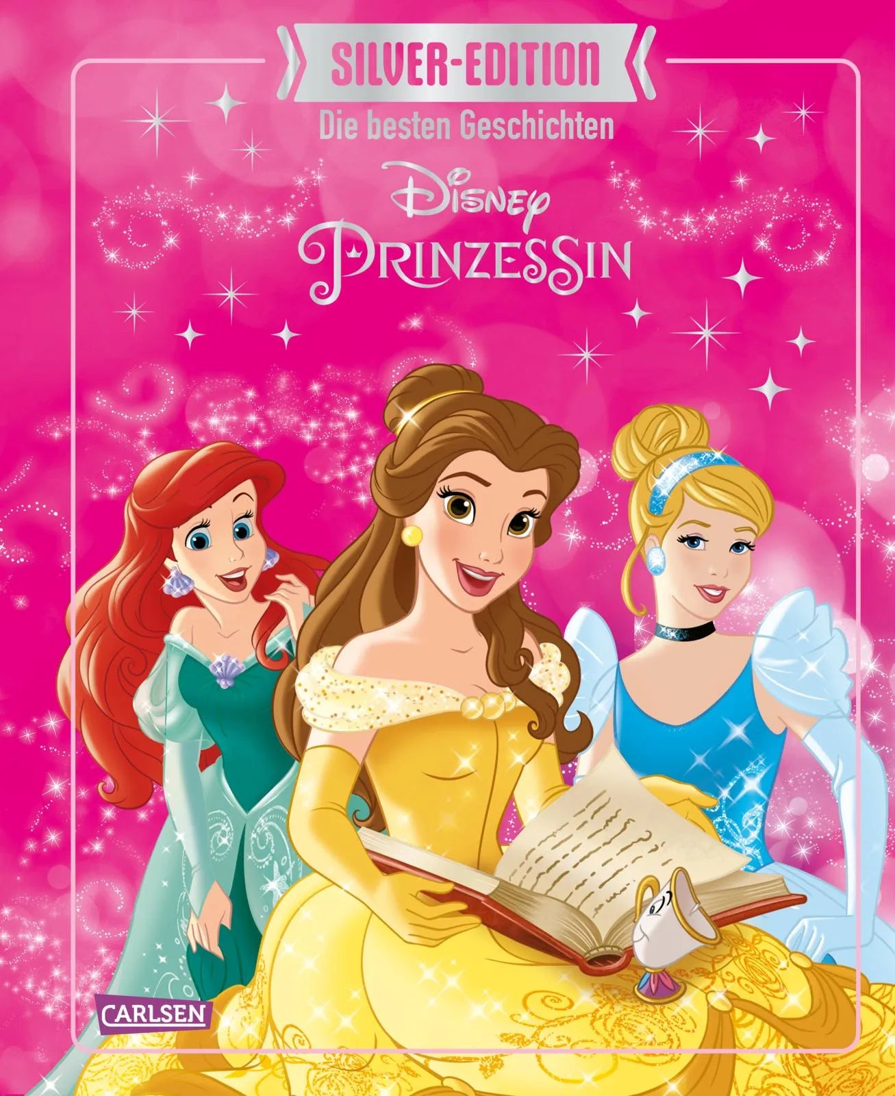 Buchcover von 'Disney Silver-Edition: Das große Buch mit den besten Geschichten - Disney Prinzessinnen' - Gebundene Ausgabe von Walt Disney