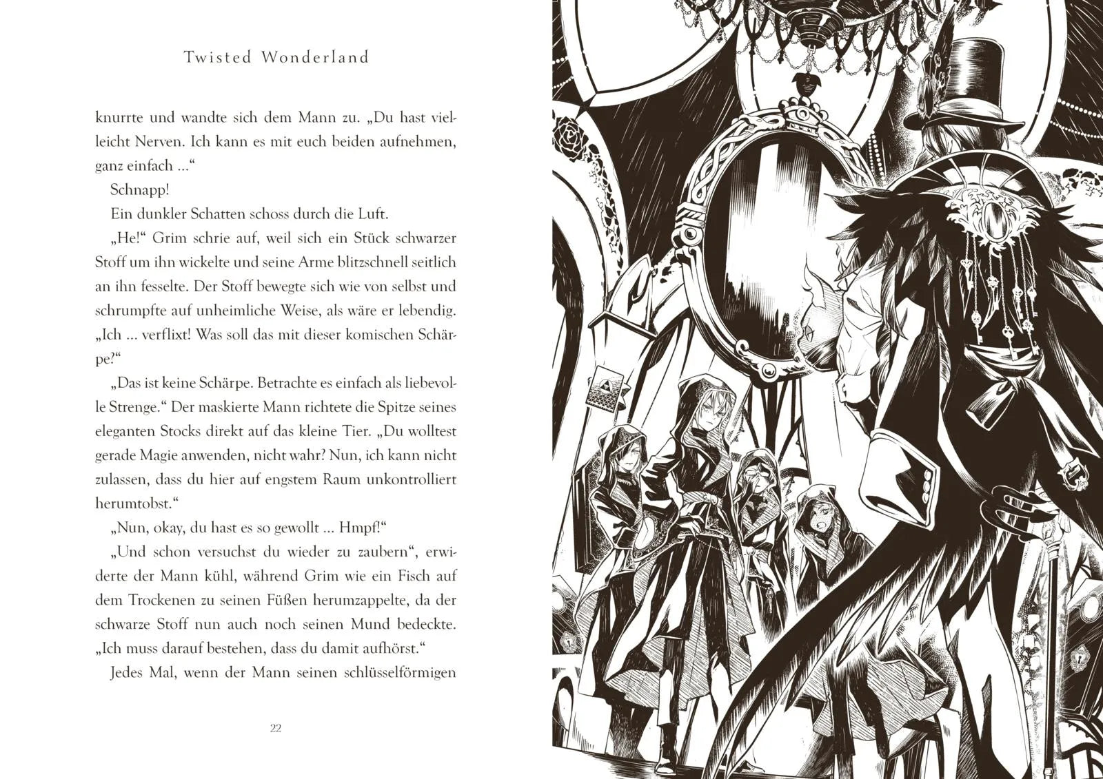 Abbildung von 'Disney: Twisted Wonderland – Roman: Der scharlachrote Tyrann'