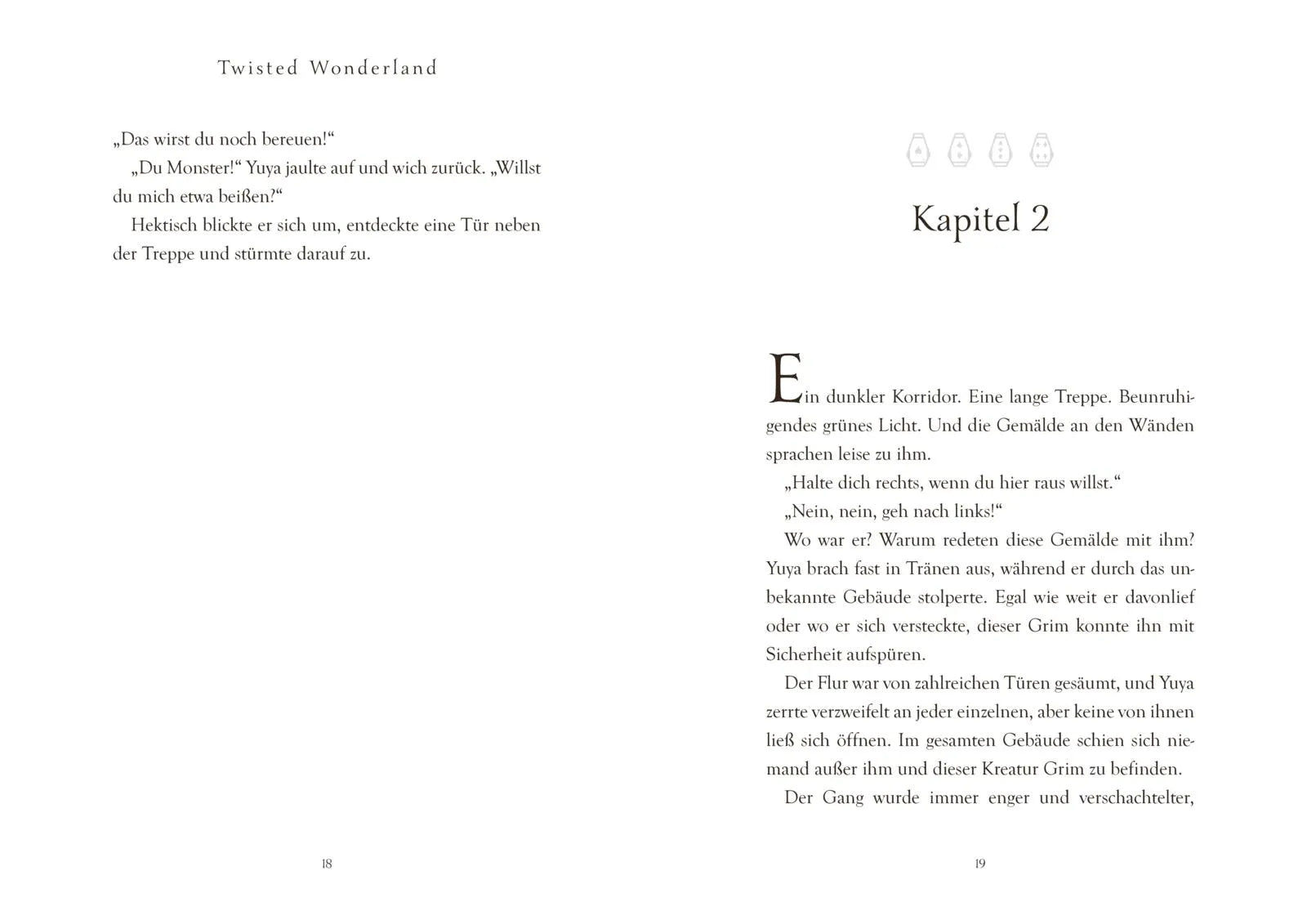 Produktansicht: Disney: Twisted Wonderland – Roman: Der scharlachrote Tyrann (Gebundene Ausgabe)