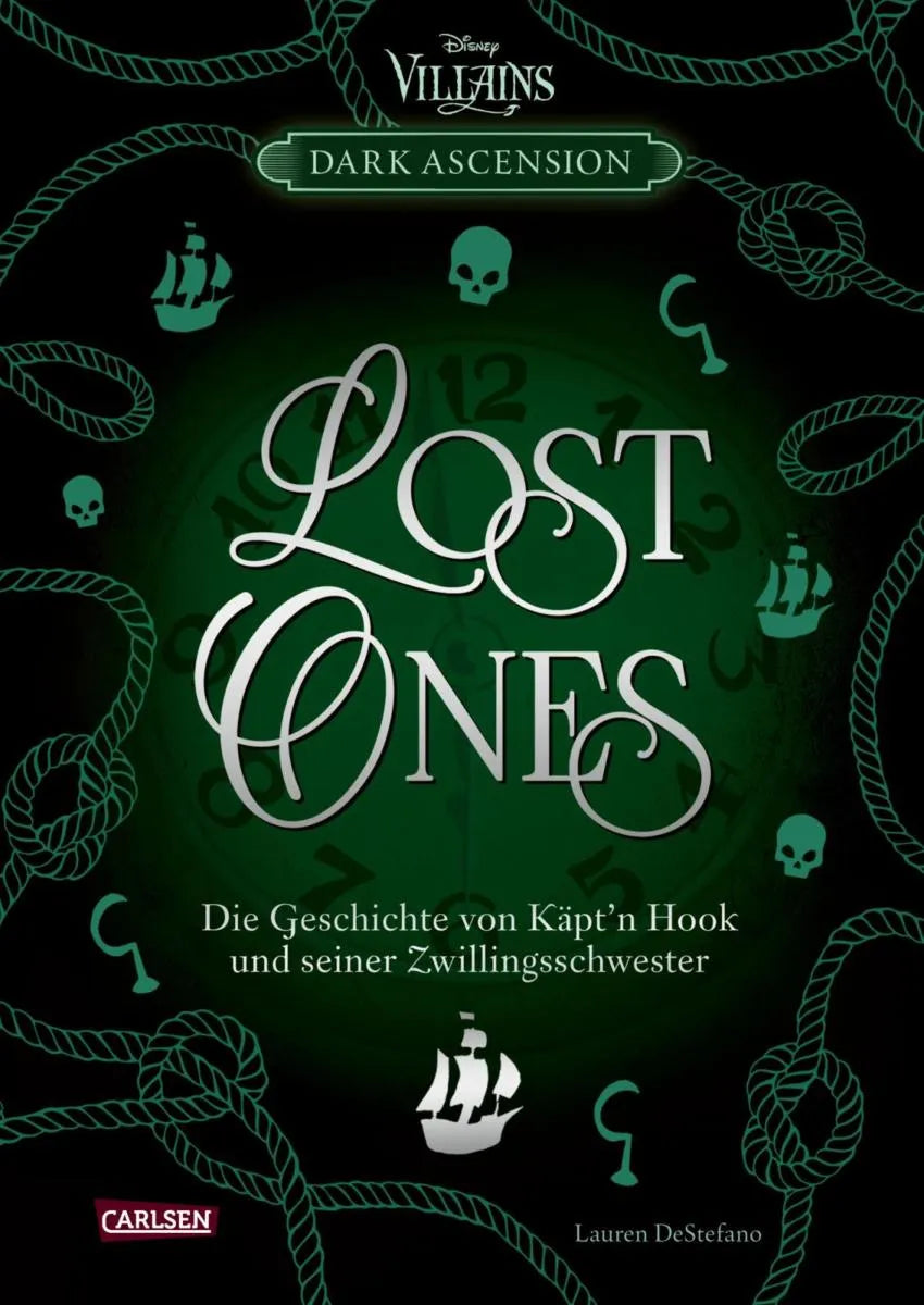 Cover: Disney Villains - Dark Ascension 2: LOST ONES - Die Geschichte von Käpt'n Hook und seiner Zwillingsschwester (E-Book) von Walt Disney