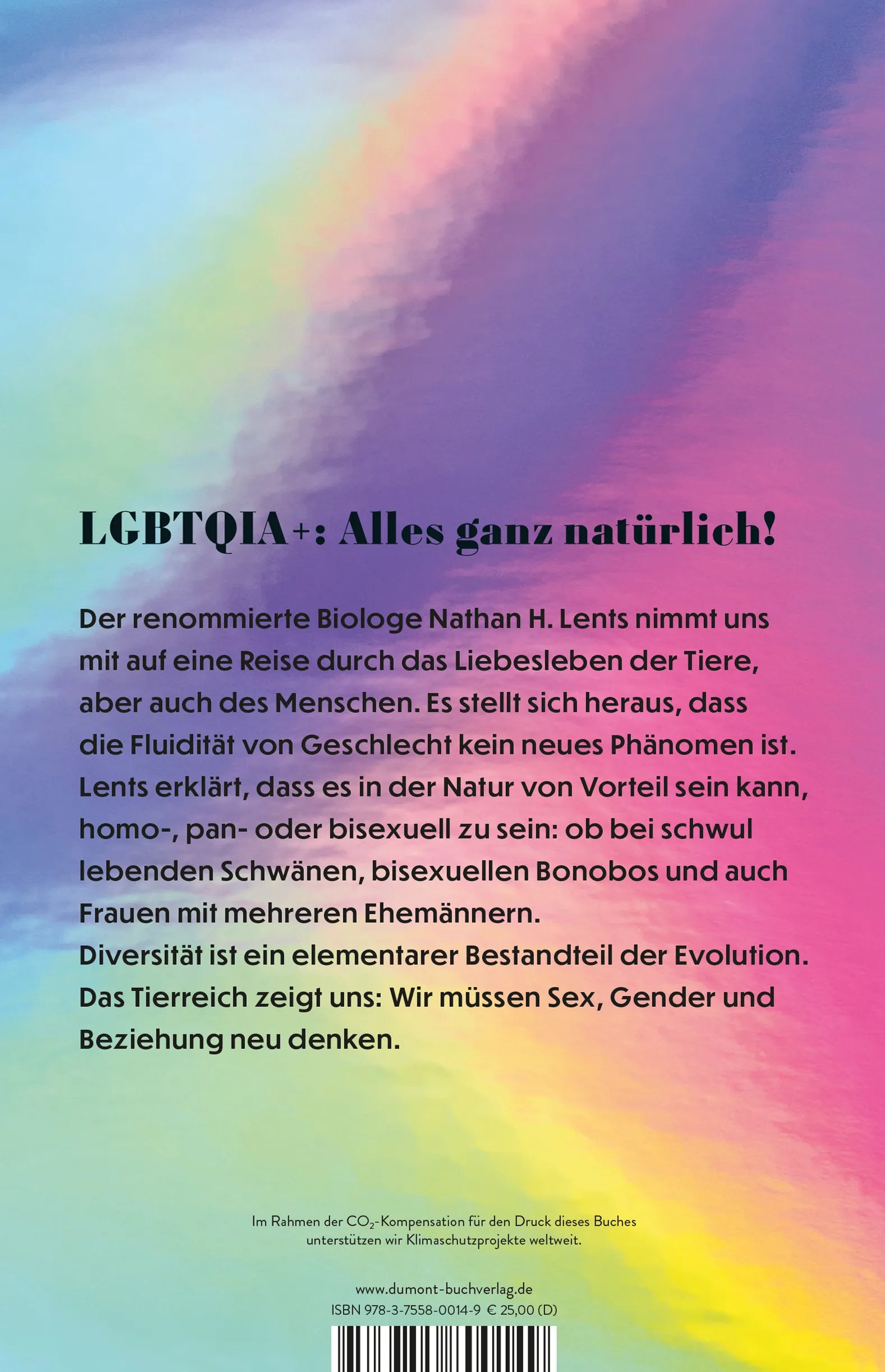 Buchrückseite von 'Diversität' mit Klappentext - Gebundene Ausgabe
