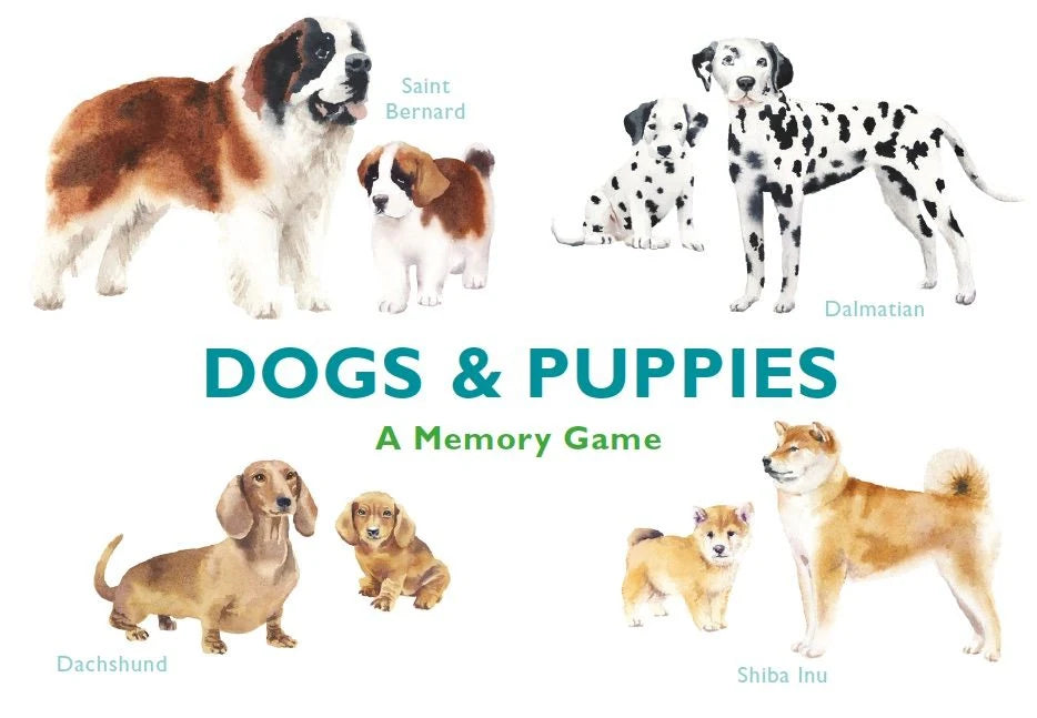 Memospiel: Dogs & Puppies