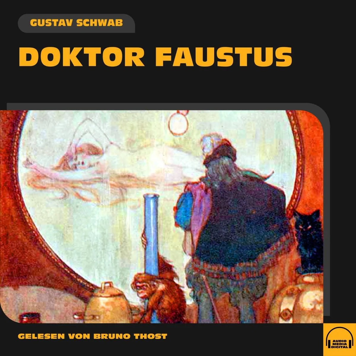 Cover: Doktor Faustus (Hörbuch Download) von Gustav Schwab