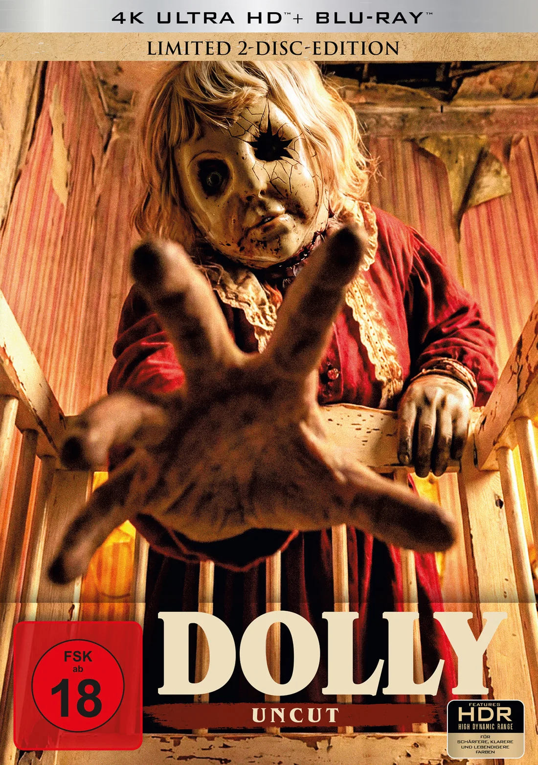 4K UHD Blu-ray-Cover: Dolly - Limitiertes - Mediabook - Cover A. Regie: Rod Blackhurst