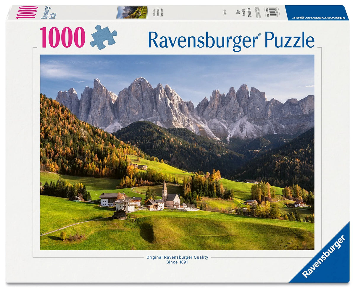Puzzle: Erwachsenenpuzzle 1000 Teile - Dolomiten im Herbst