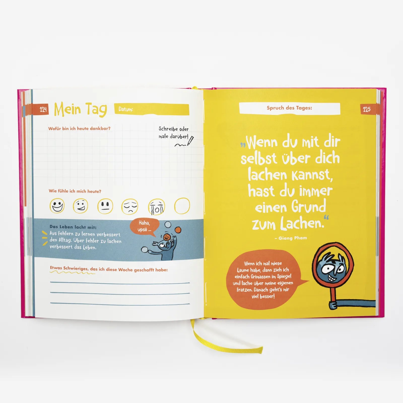 Produktansicht: Das 6-Minuten-Tagebuch für Kinder (Gebundene Ausgabe)