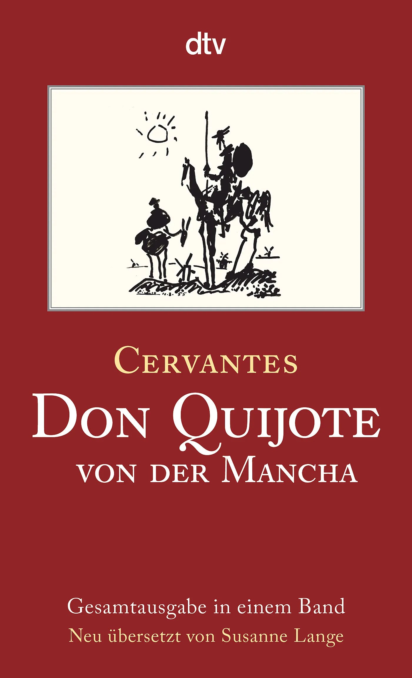Buchcover von 'Don Quijote von der Mancha Teil I und II' - Taschenbuch von Miguel de Cervantes Saavedra