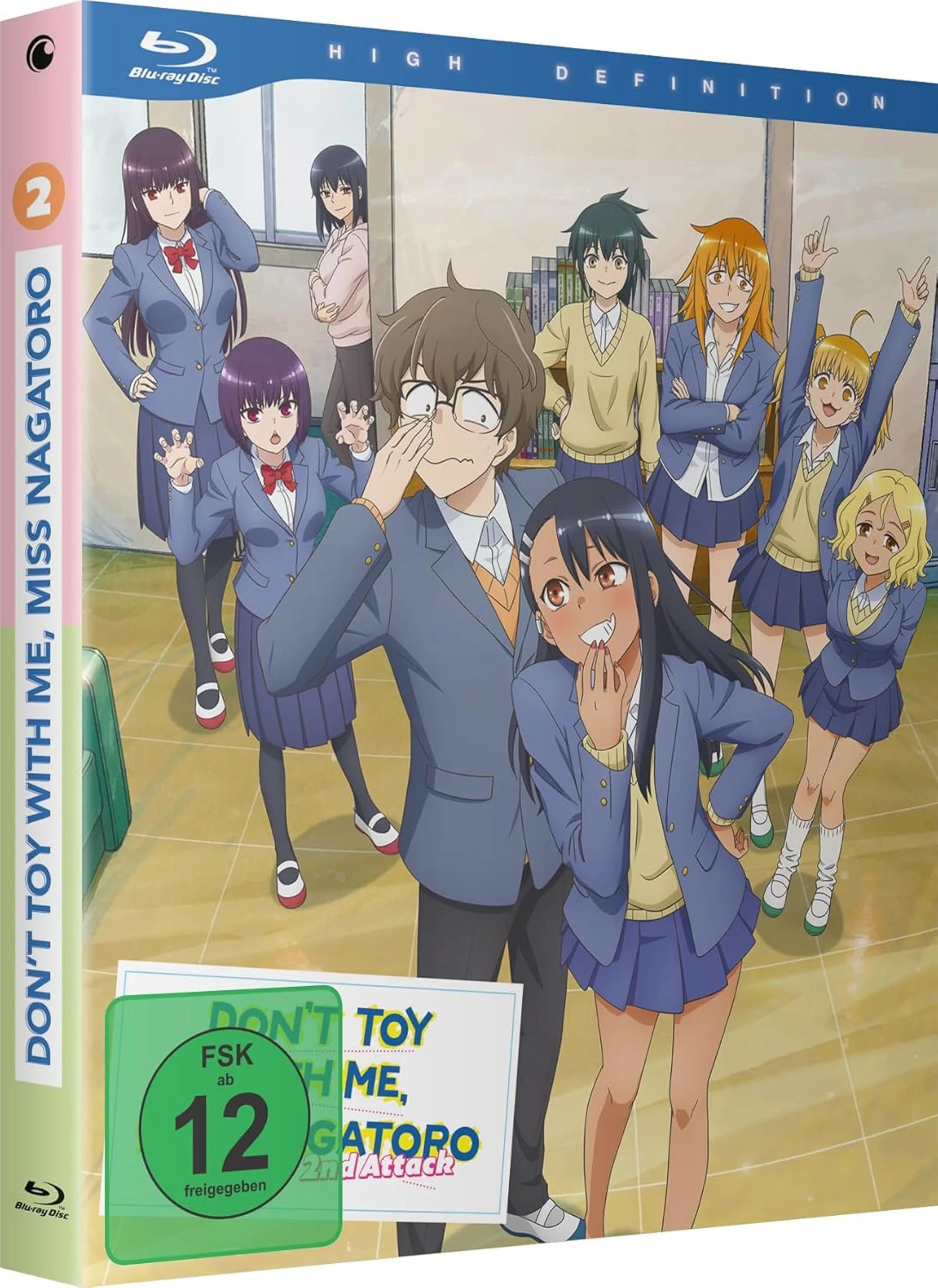 Blu-ray-Cover: Don't Toy with me, Miss Nagatoro - Staffel 2 - G. Regie: Shinji Ushiro