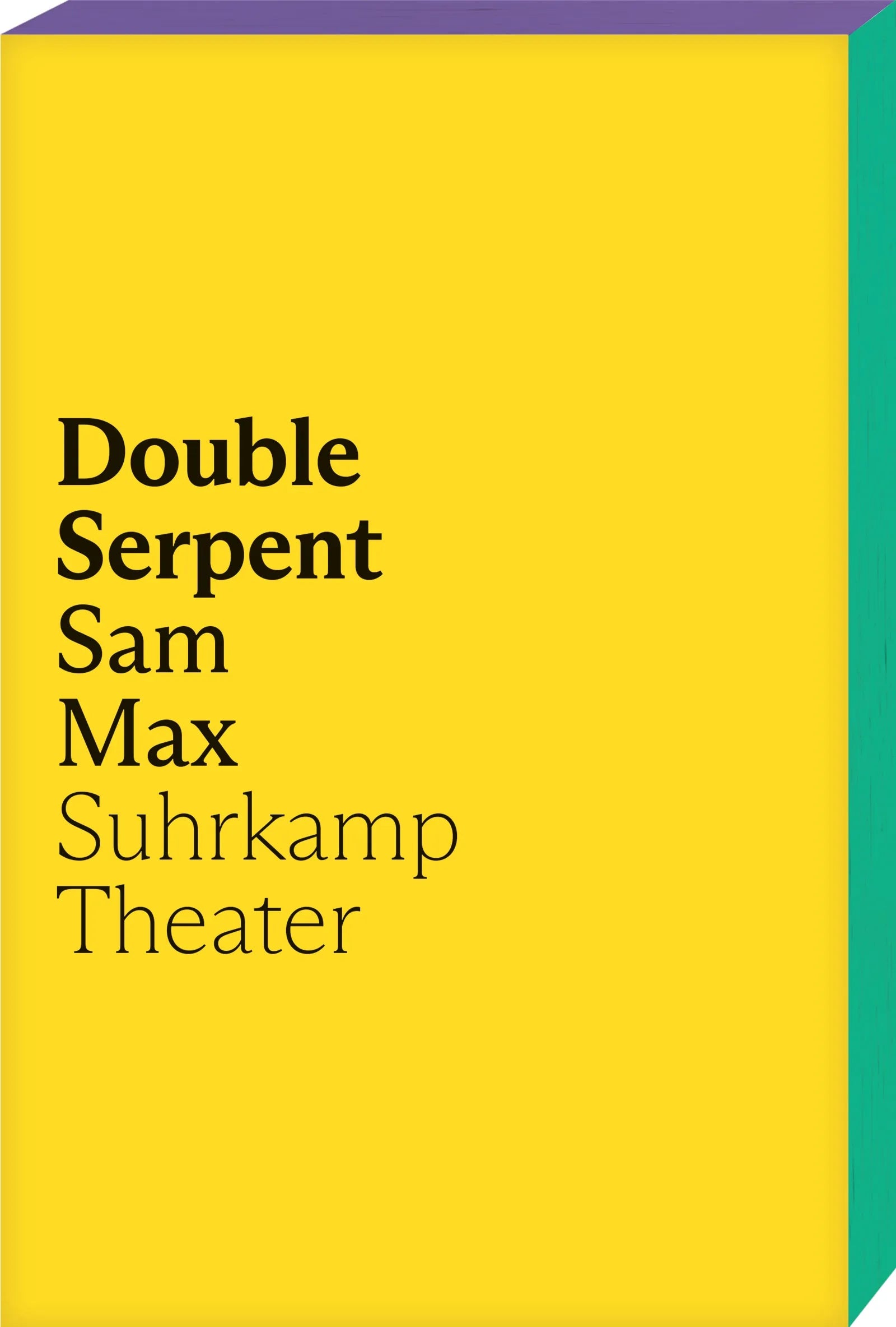 Buchcover von 'Double Serpent' - Taschenbuch von Sam Max