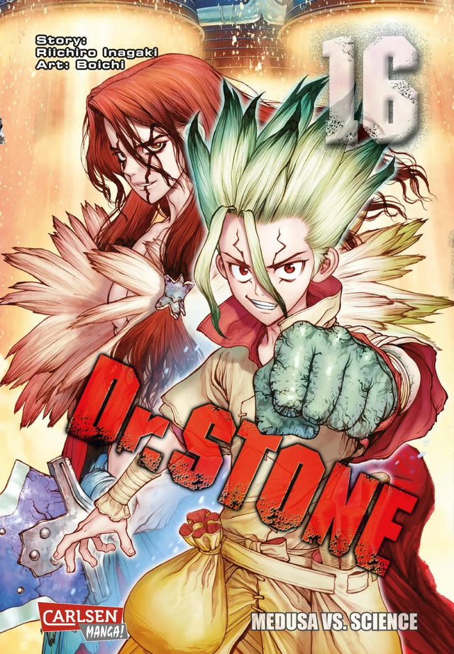 Buchcover von 'Dr. Stone 16' - Taschenbuch von BOICHI