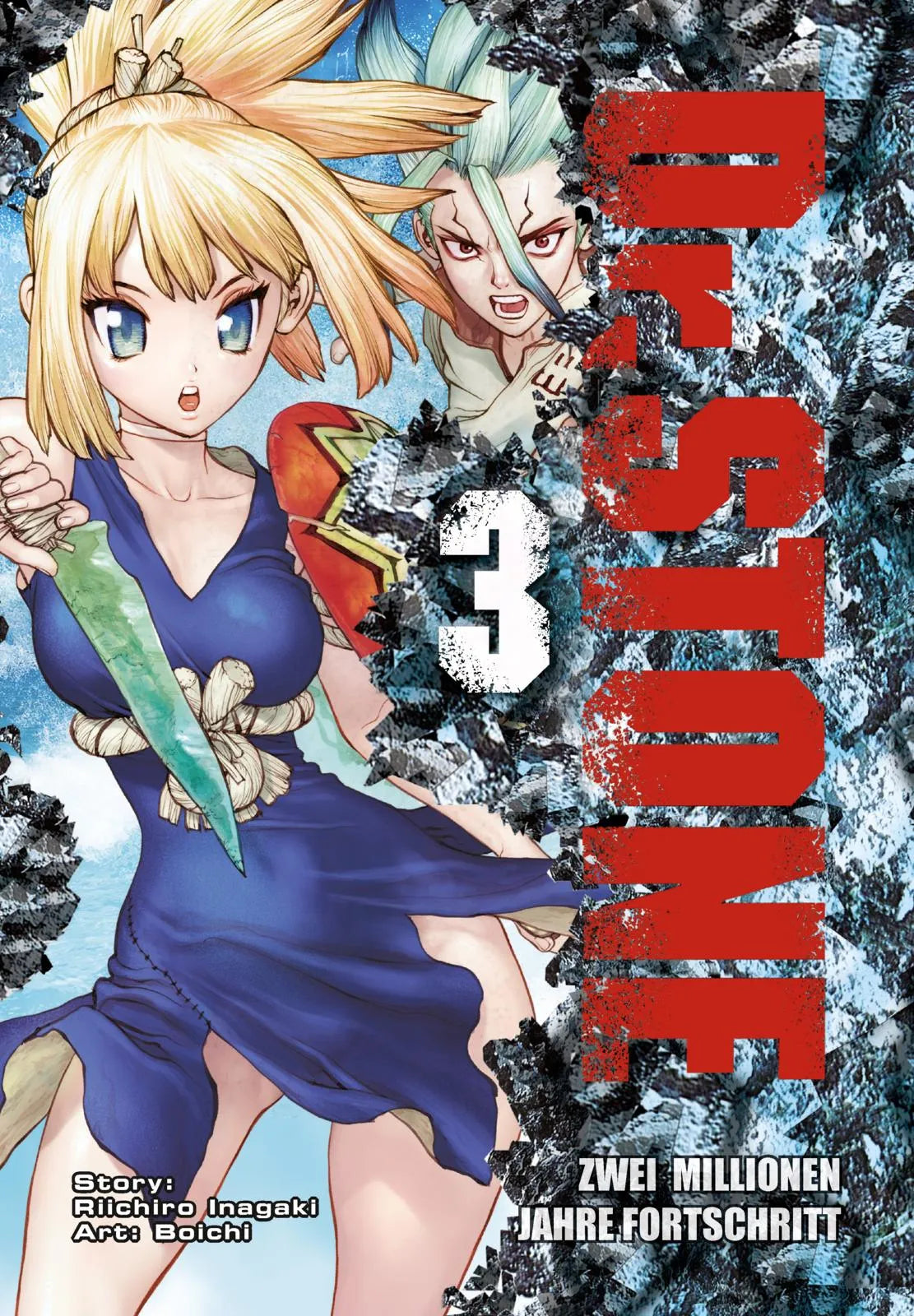 Buchcover von 'Dr. Stone 3' - Taschenbuch von BOICHI