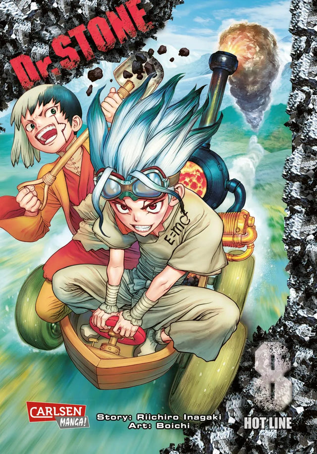 Buchcover von 'Dr. Stone 8' - Taschenbuch von BOICHI