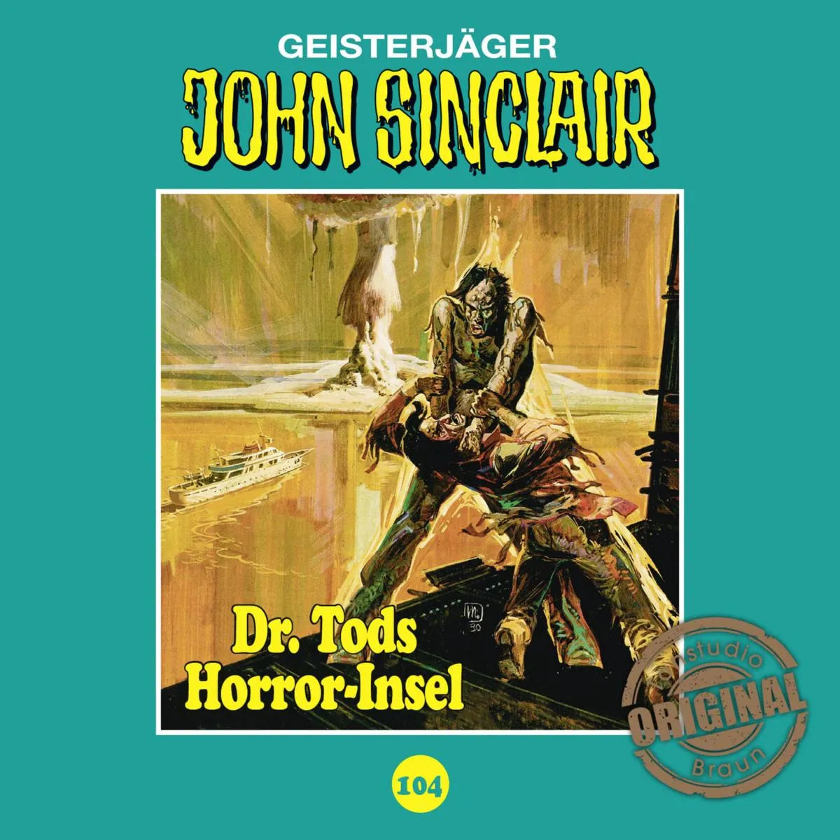 Cover: Dr. Tods Horror-Insel (Hörbuch Download) von Jason Dark