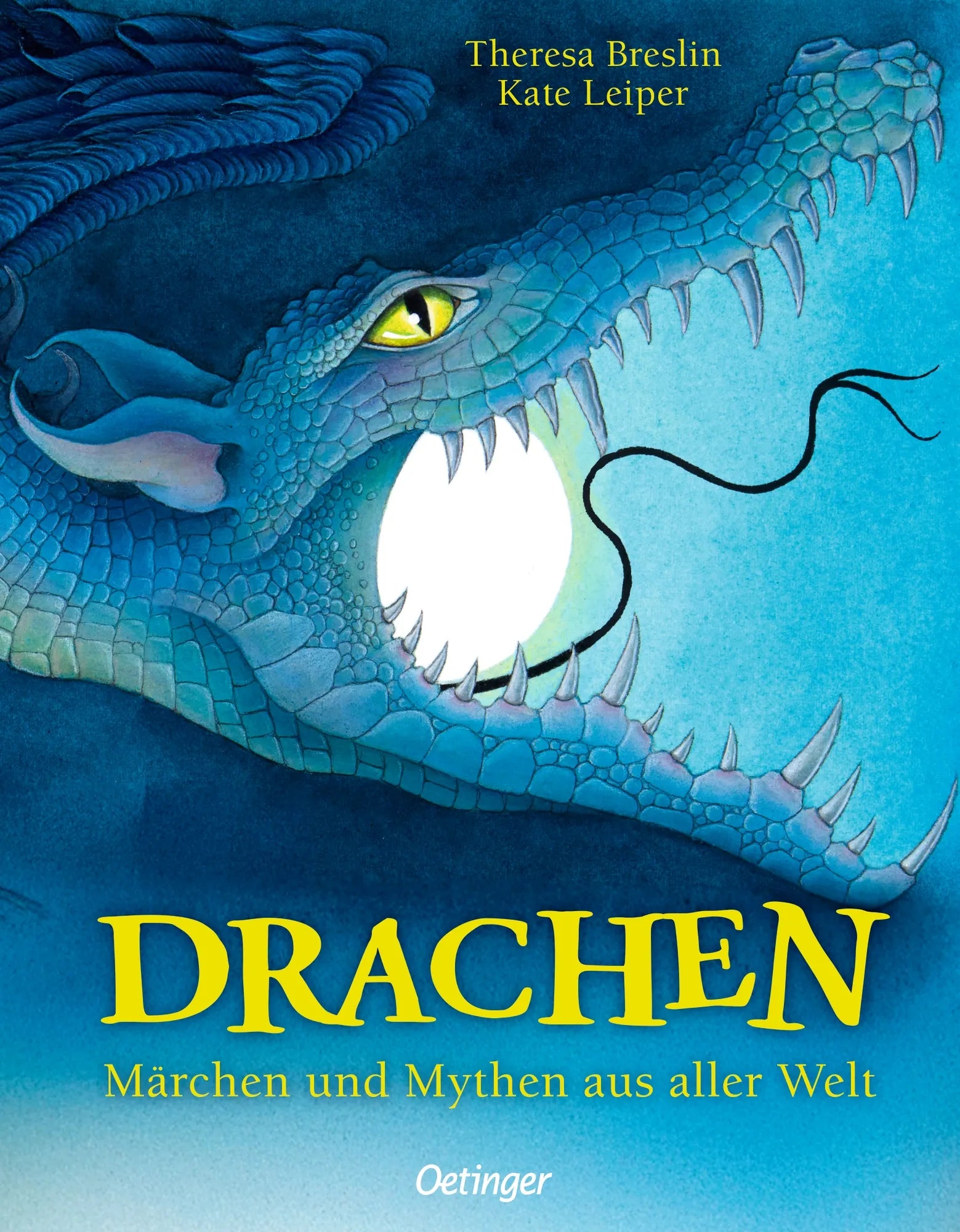 Buchcover von 'Drachen. Märchen und Mythen aus aller Welt' - Gebundene Ausgabe von Theresa Breslin