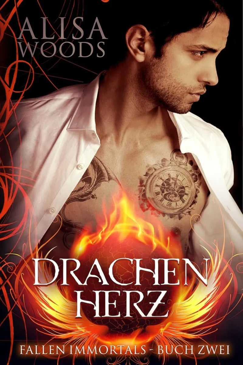 Cover: Drachenherz (E-Book) von Alisa Woods