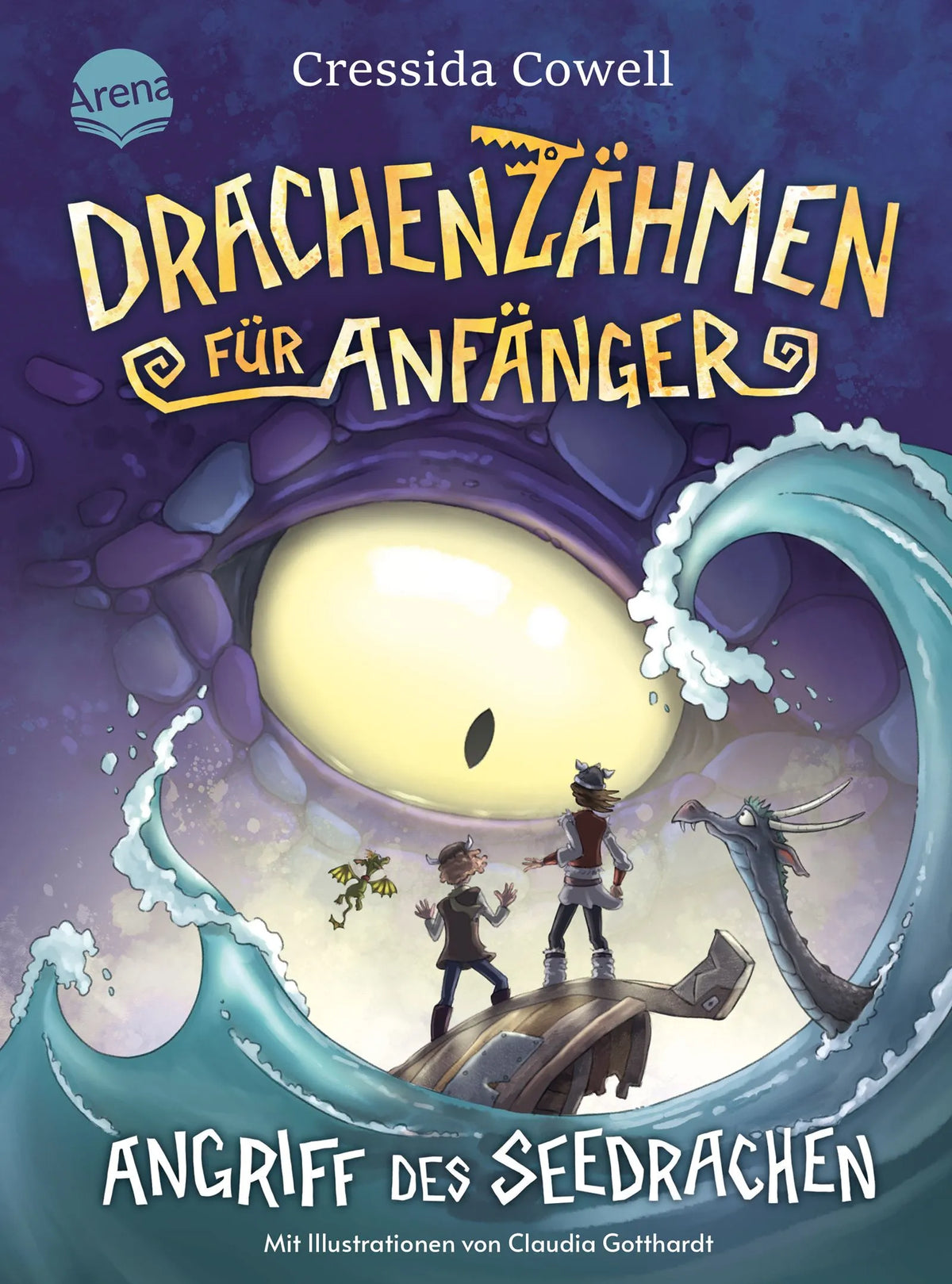 Cover: Drachenzähmen für Anfänger (Hardcover) von Cressida Cowell