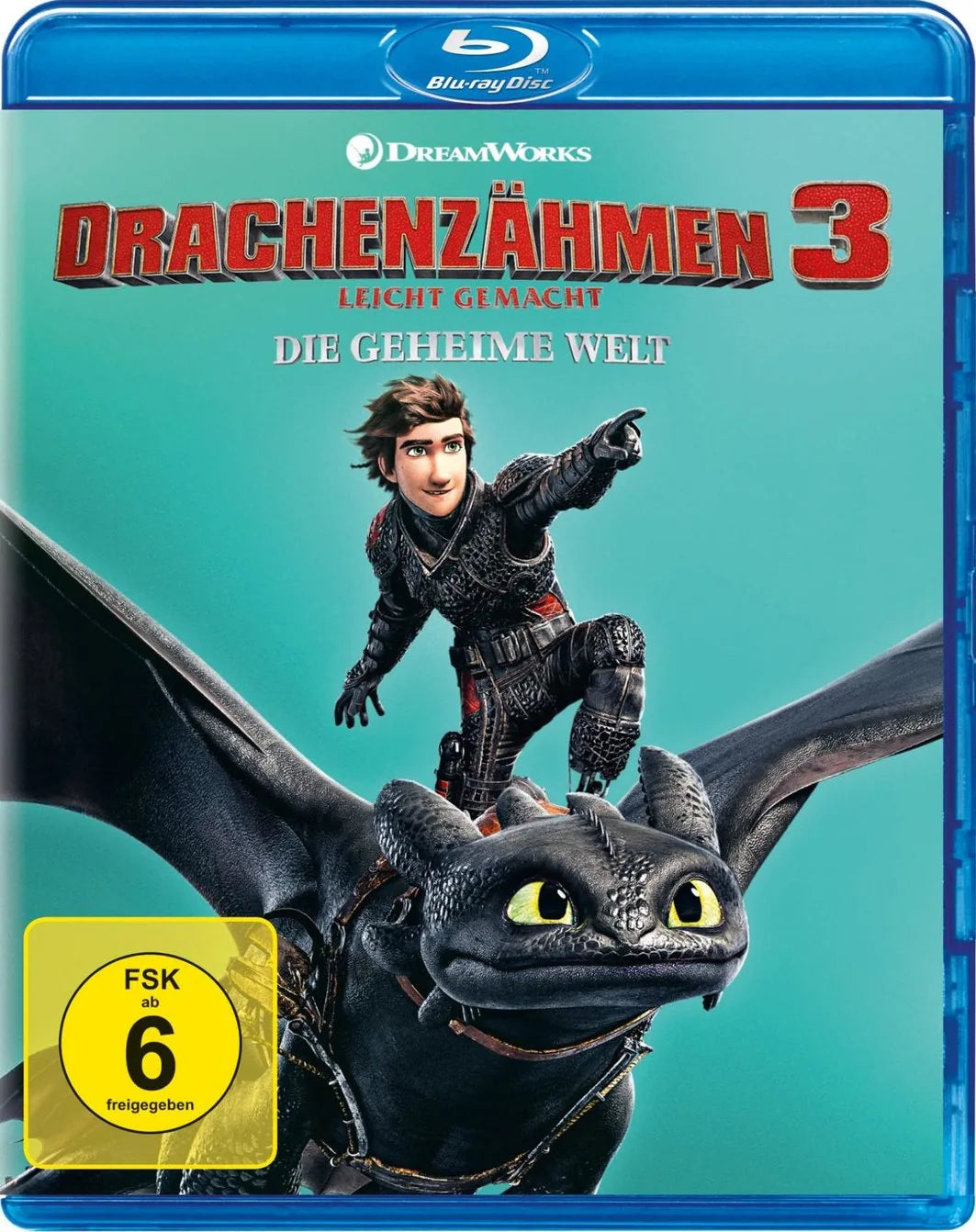 Drachenzähmen leicht gemacht 3 - Die geheime Wel - Blu-ray Disc