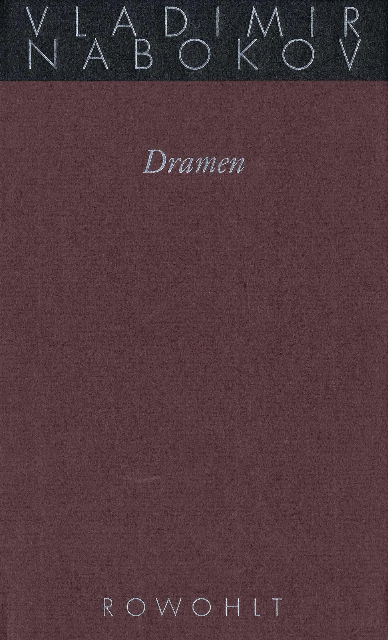 Buchcover von 'Dramen' - Gebundene Ausgabe von Vladimir Nabokov