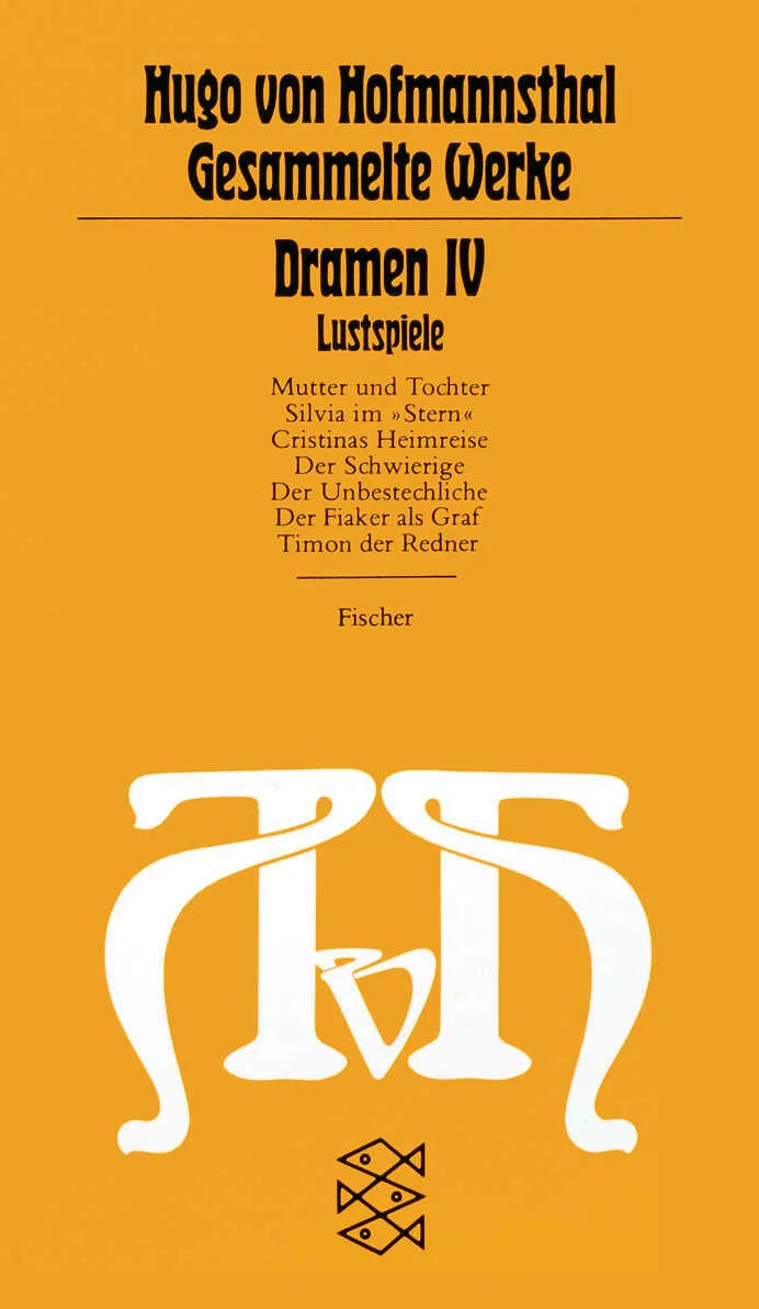 Buchcover von 'Dramen IV' - Taschenbuch von Hugo von Hofmannsthal