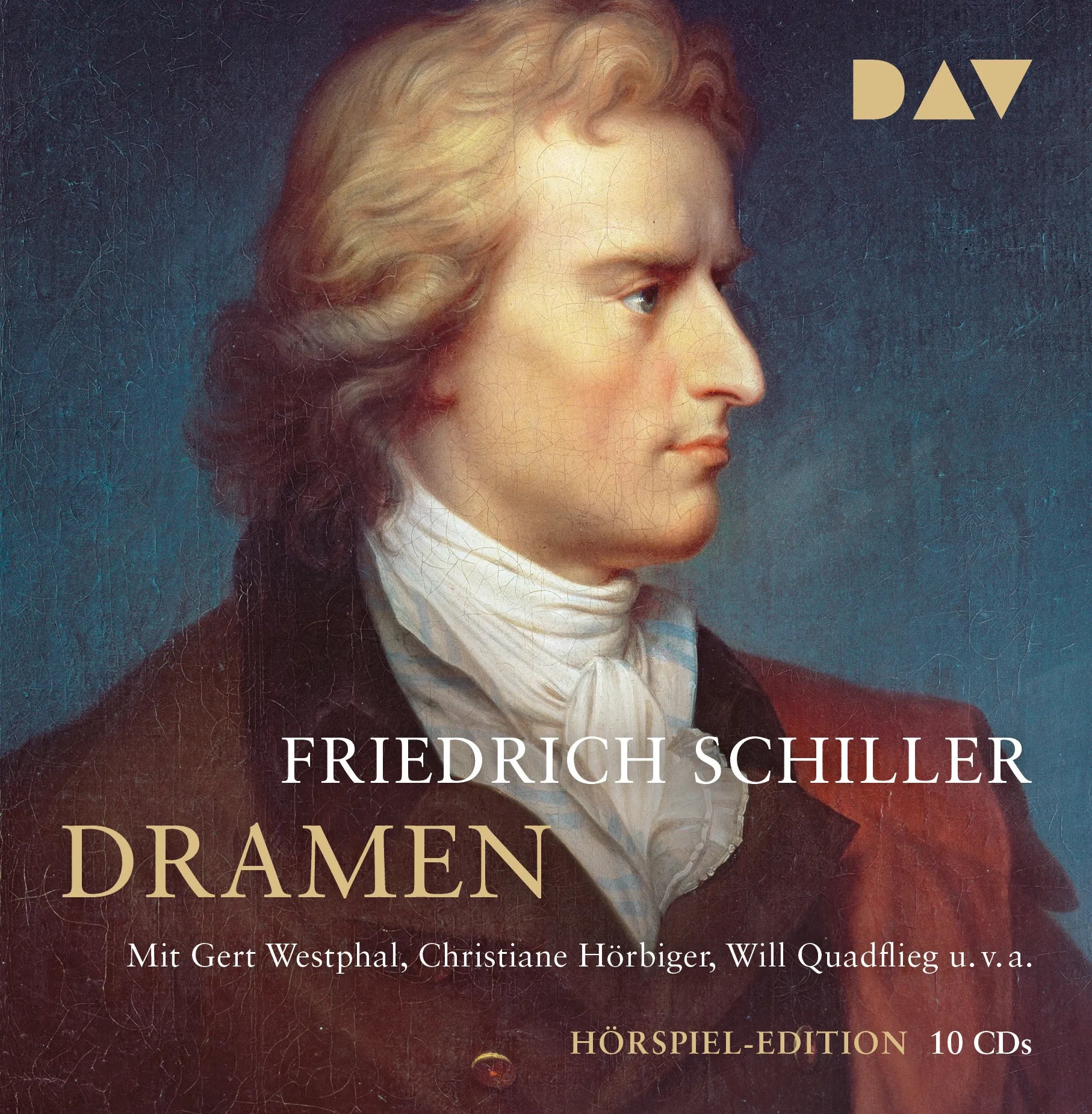 Buchcover von 'Dramen. Maria Stuart, Don Carlos, Wilhelm Tell u.v.a.' - Hörbuch (CD) von Friedrich Schiller