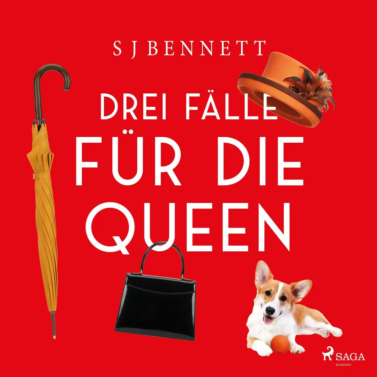 Cover: Drei Fälle für die Queen (Hörbuch Download) von S J Bennett