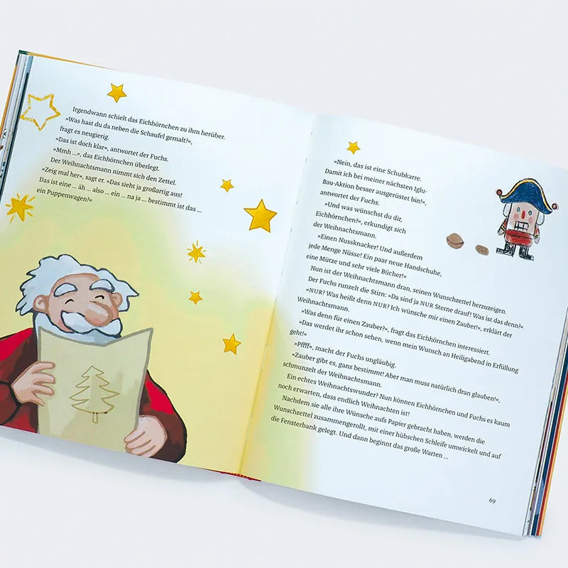 Produktansicht: Drei Freunde warten auf Weihnachten (Gebundene Ausgabe)