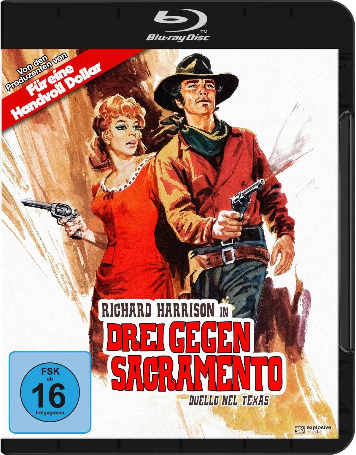 Drei gegen Sacramento - Blu-ray Disc