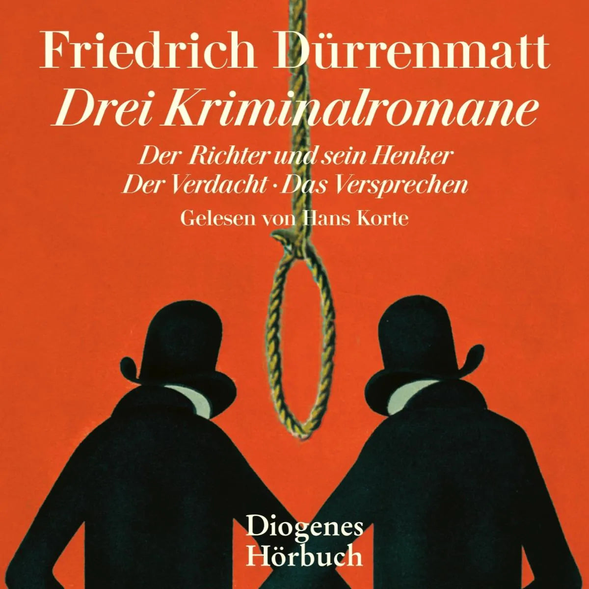 Cover: Drei Kriminalromane (Hörbuch Download) von Friedrich Dürrenmatt
