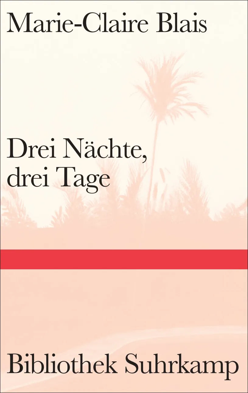 Buchcover von 'Drei Nächte, drei Tage' - Gebundene Ausgabe von Marie-Claire Blais
