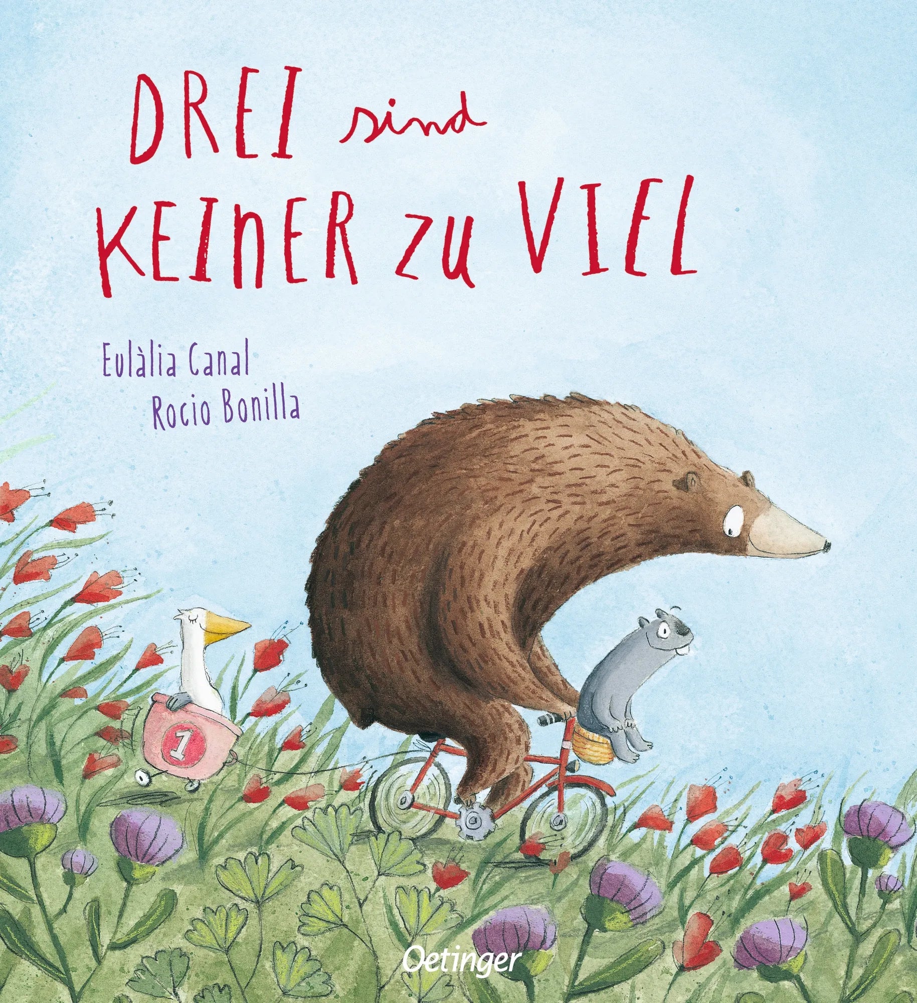 Buchcover von 'Drei sind keiner zu viel' - Gebundene Ausgabe von Eulàlia Canal