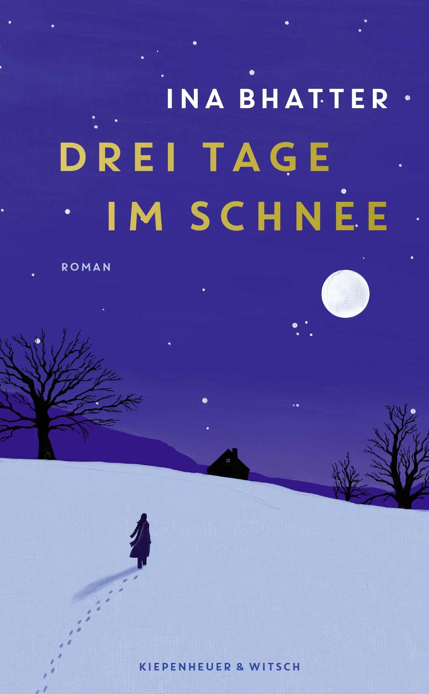 Cover: Drei Tage im Schnee (Hardcover) von Ina Bhatter