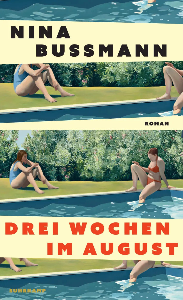 Cover: Drei Wochen im August (Hardcover) von Nina Bußmann