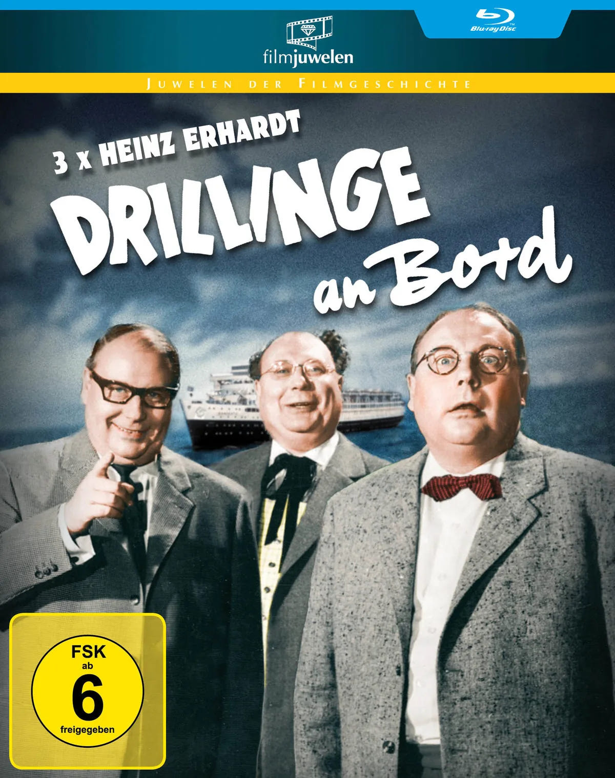 Drillinge an Bord - Blu-ray Disc
