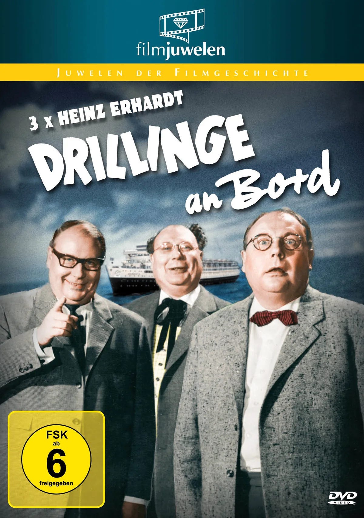 Drillinge an Bord - DVD