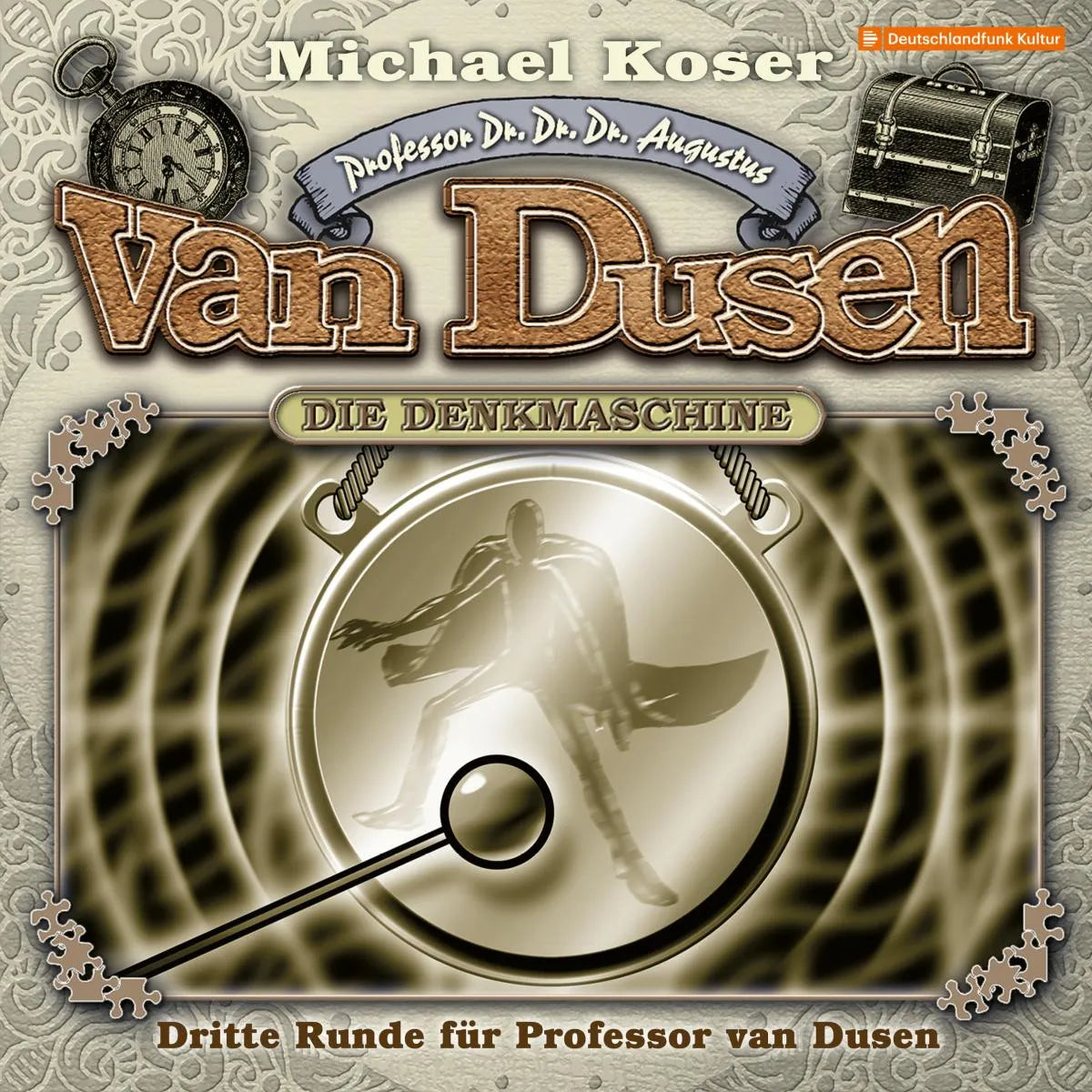 Cover: Dritte Runde für Professor van Dusen (Hörbuch Download) von Michael Koser