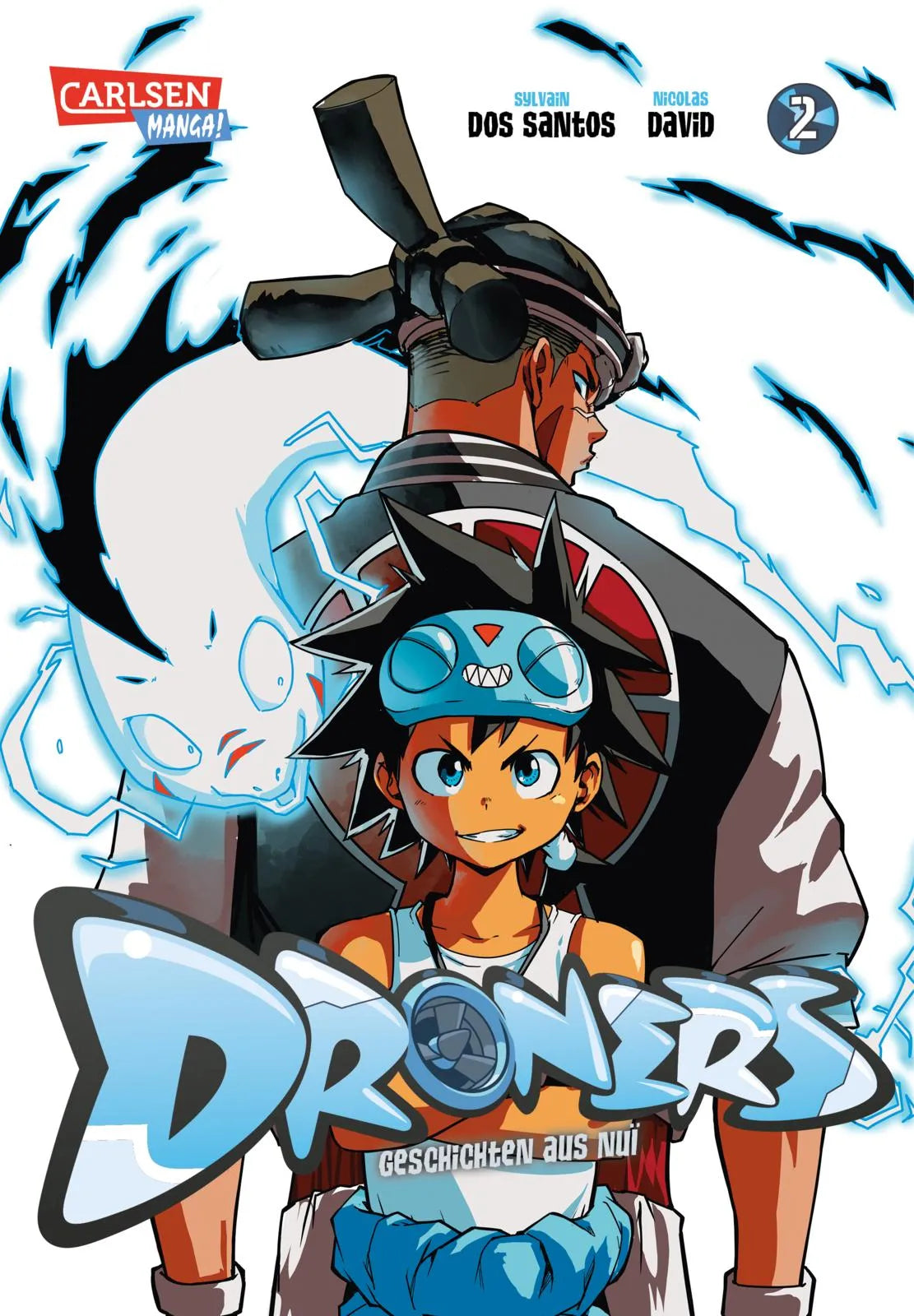 Buchcover von 'Droners 2' - Taschenbuch von Sylvain Dos Santos