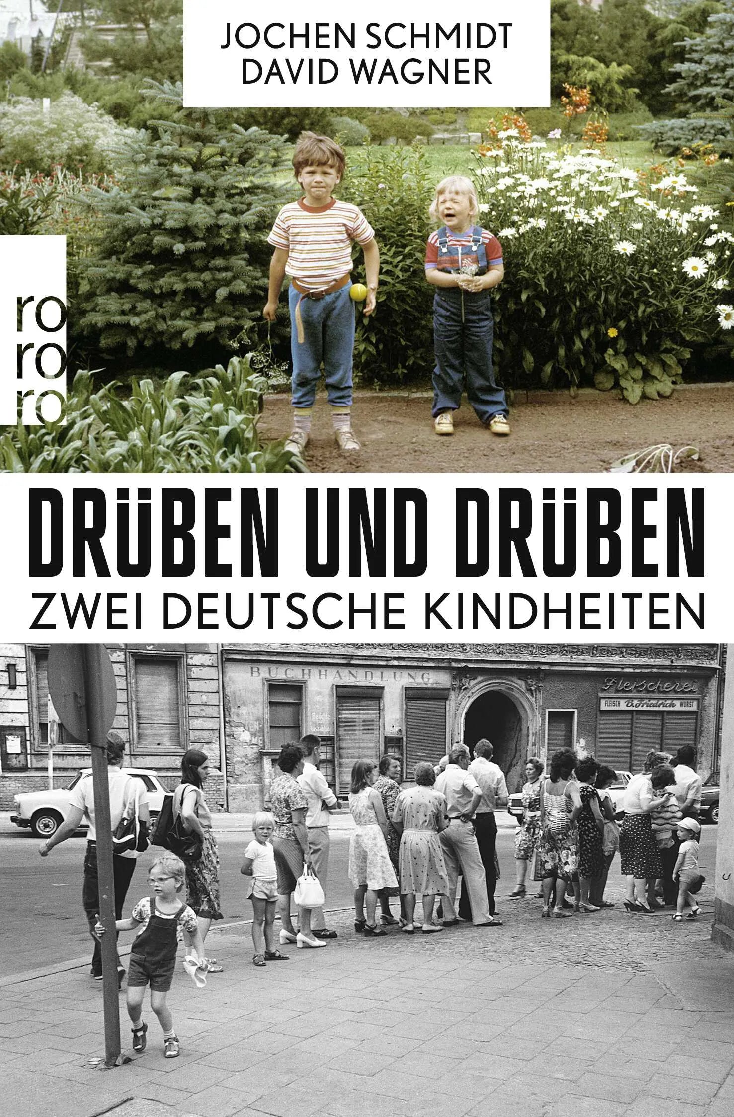 Buchcover von 'Drüben und drüben' - Taschenbuch von Jochen Schmidt
