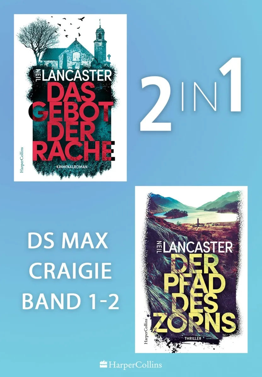 Cover: DS Max Craigie 1-2 (E-Book) von Neil Lancaster
