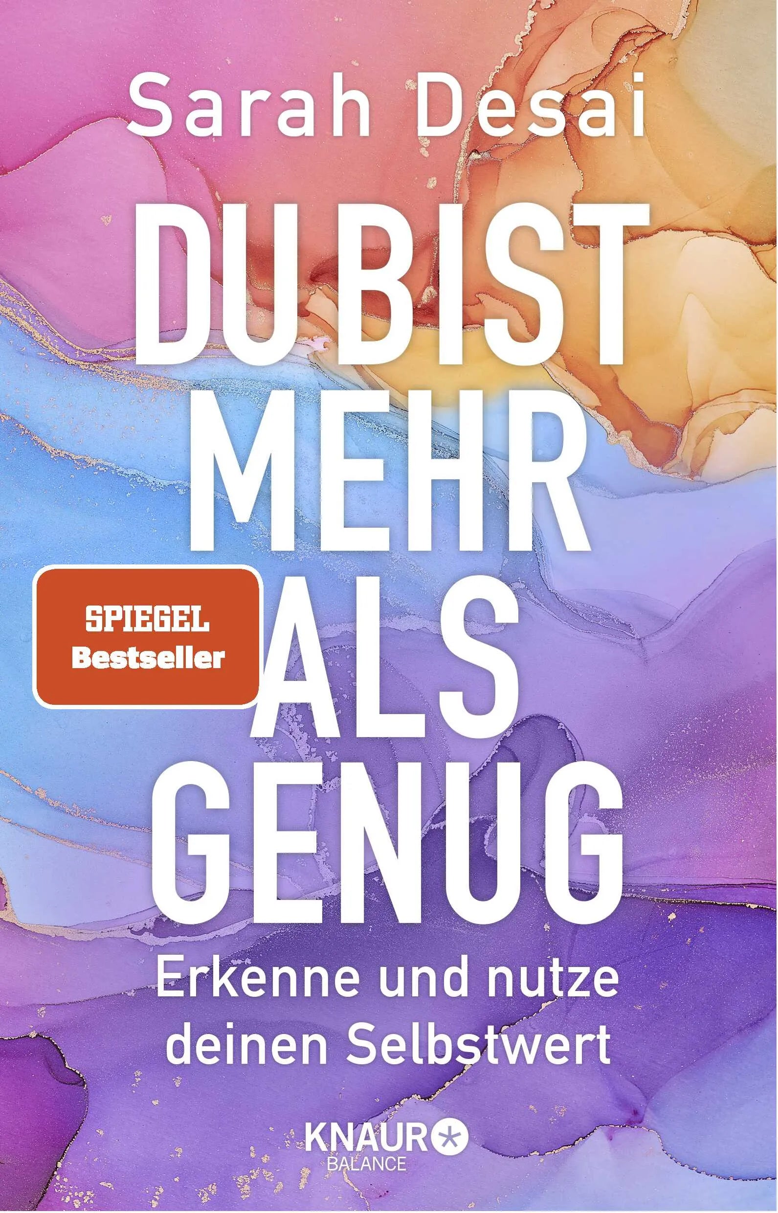 Buchcover von 'Du bist mehr als genug' - Paperback von Sarah Desai