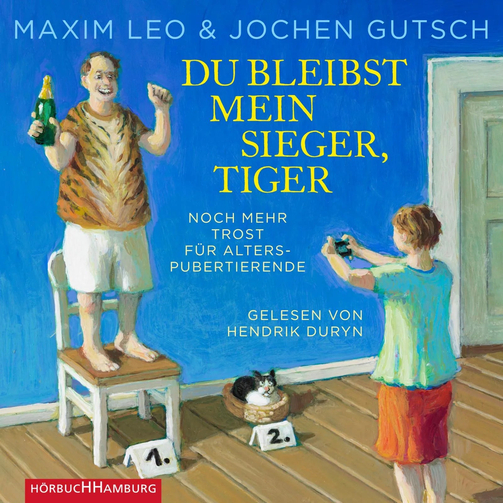 Buchcover von 'Du bleibst mein Sieger, Tiger' - Hörbuch (CD) von Maxim Leo