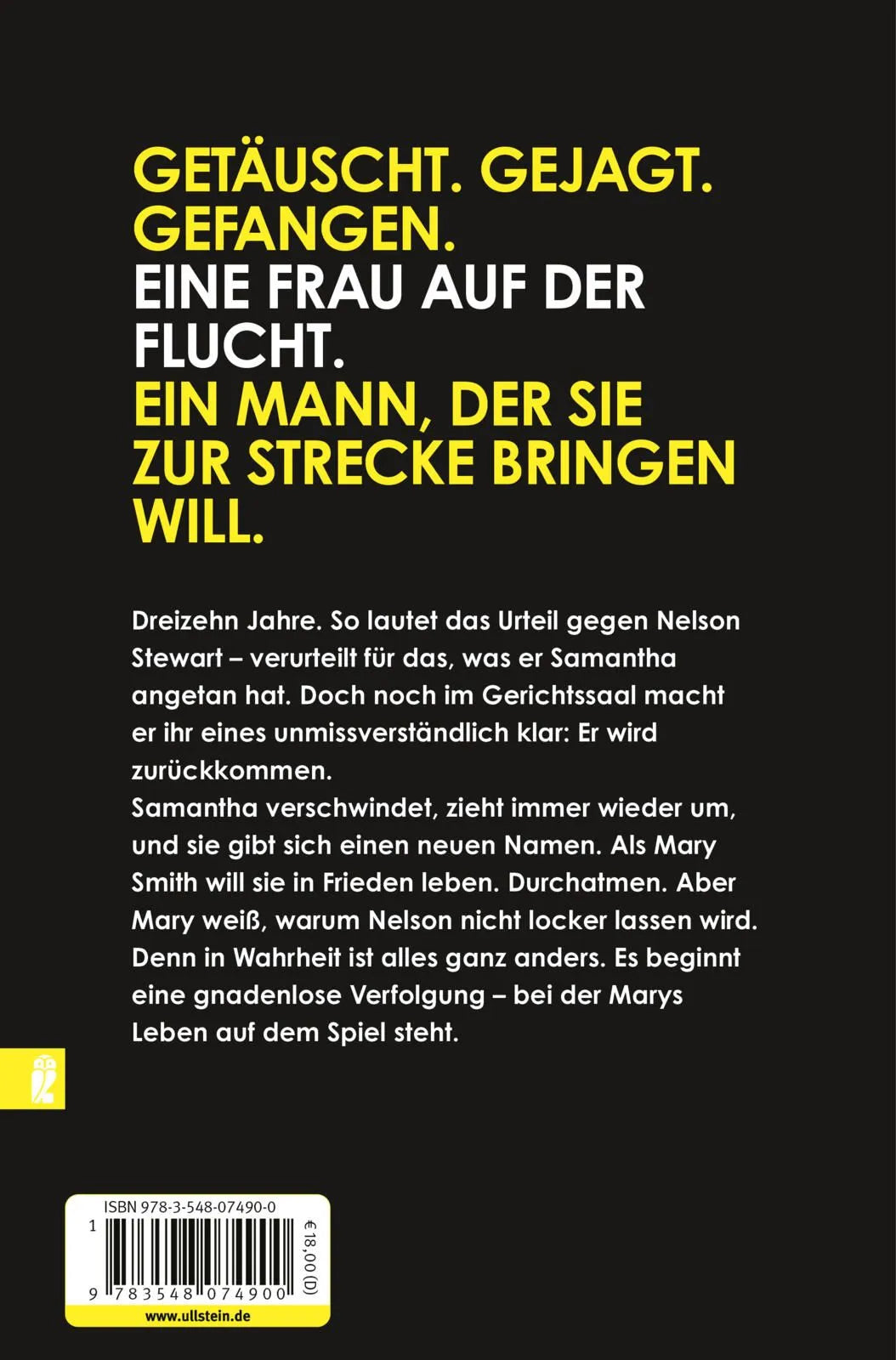 Rückseite: Du kriegst mich nicht (Paperback)