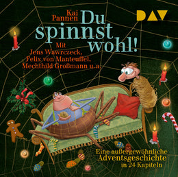 Buchcover von 'Du spinnst wohl! Eine außergewöhnliche Adventsgeschichte in 24 Kapiteln' - Hörbuch (CD) von Kai Pannen