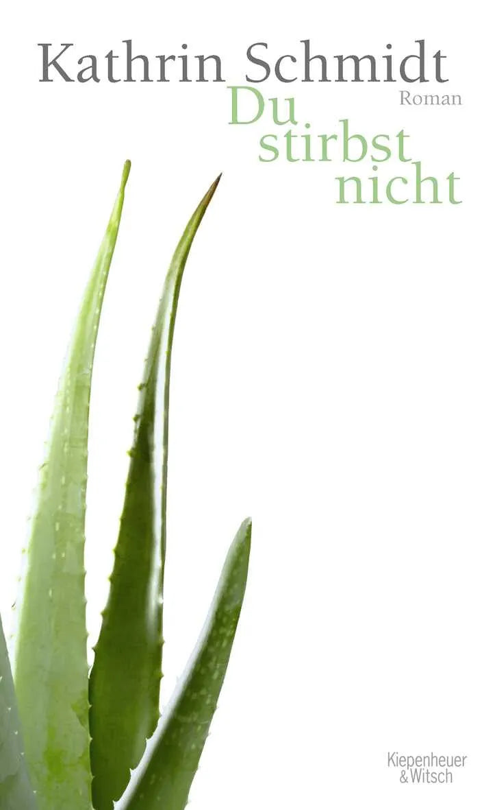 Buchcover von 'Du stirbst nicht' - Gebundene Ausgabe von Kathrin Schmidt