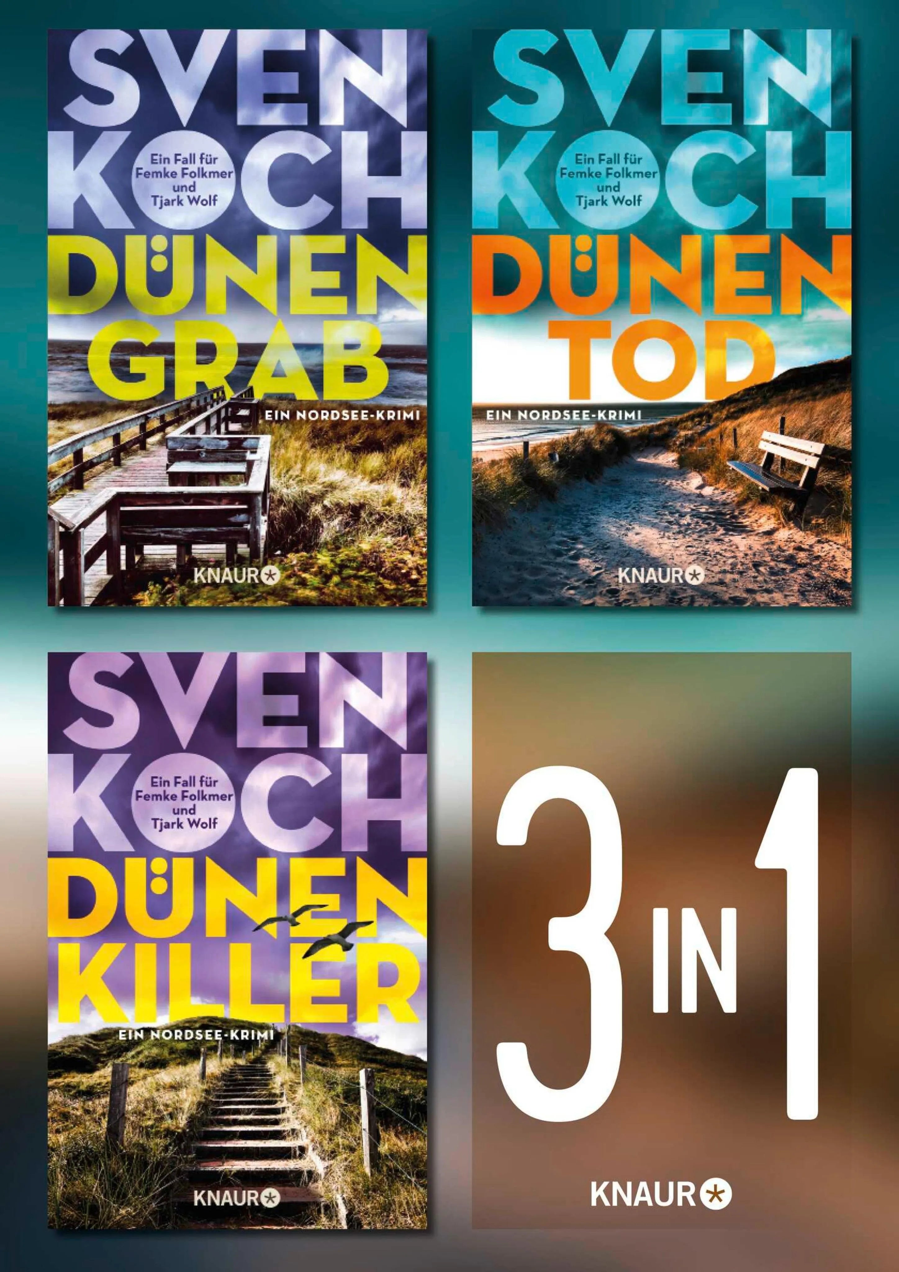 Cover: Dünengrab, Dünentod & Dünenkiller (E-Book) von Sven Koch