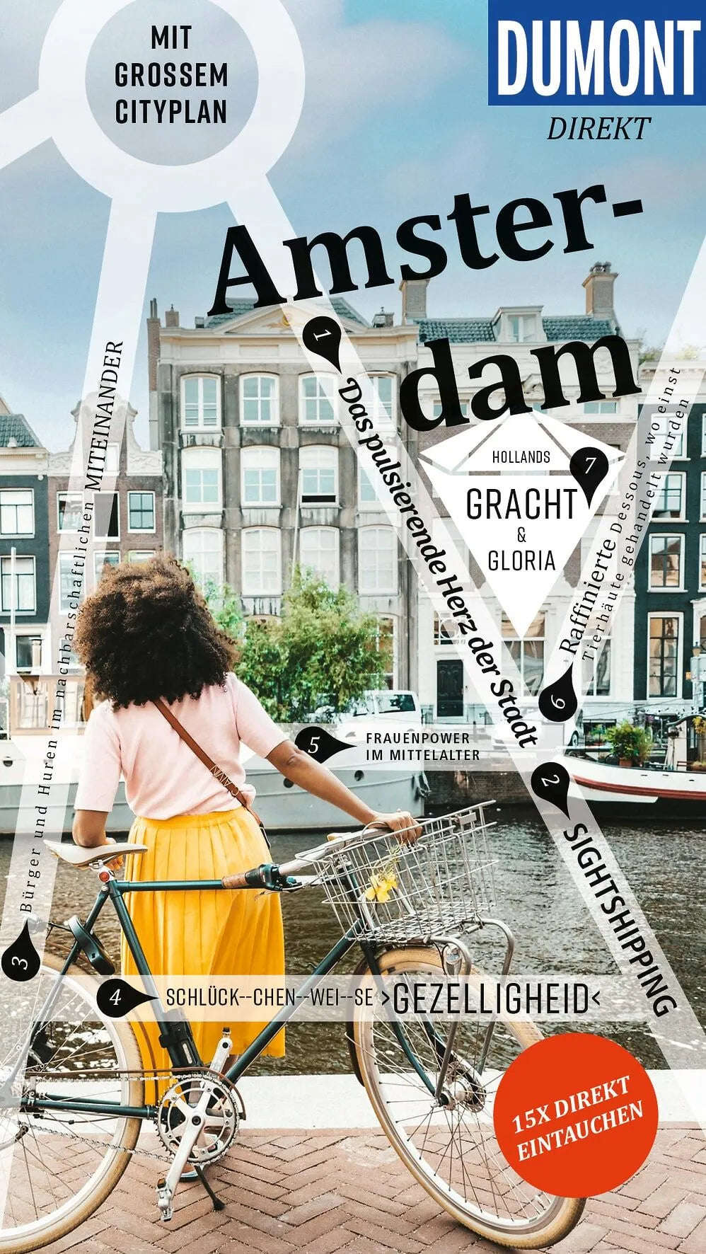 Cover: DUMONT direkt Reiseführer E-Book Amsterdam (E-Book) von Susanne Völler