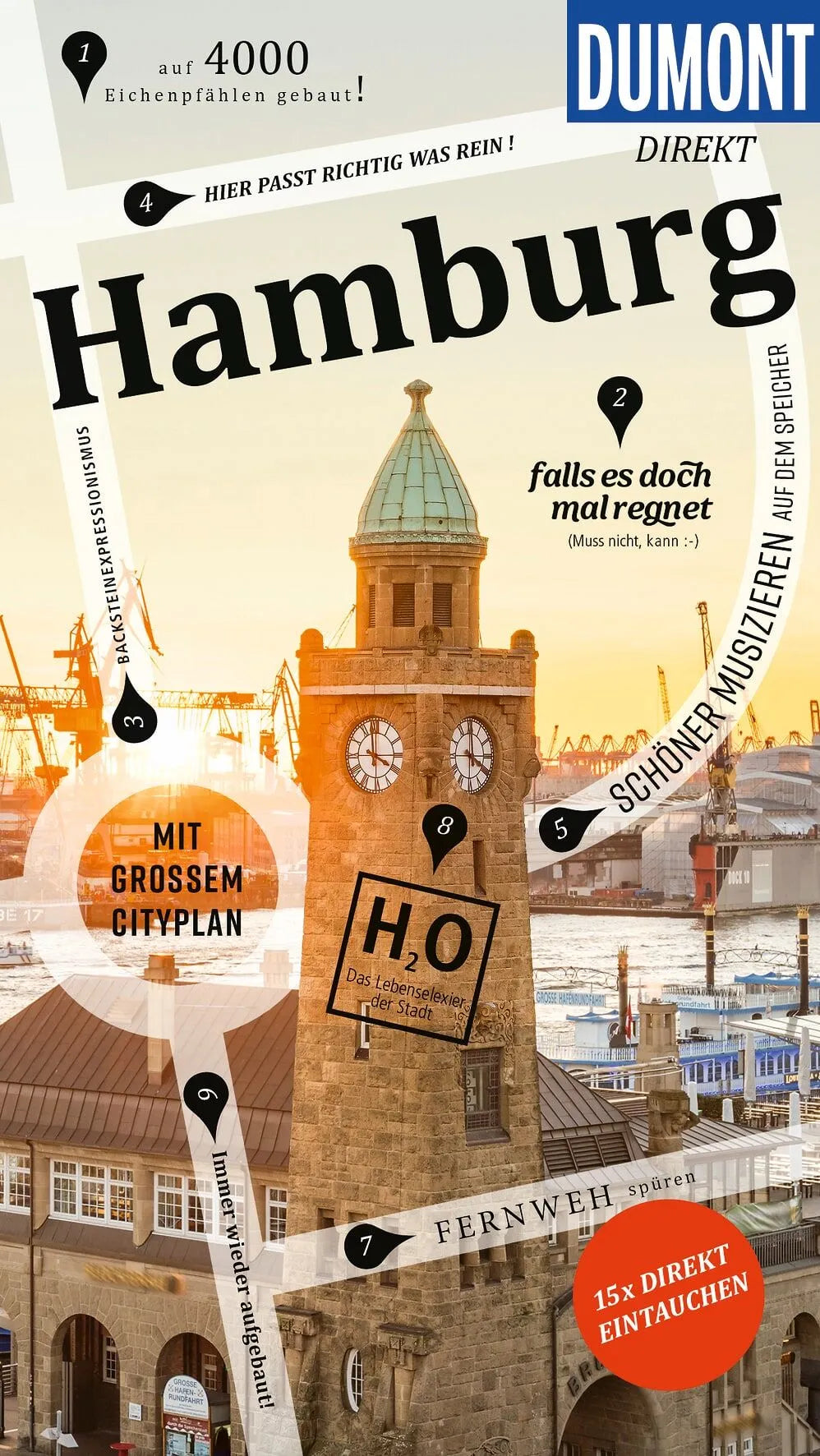 Cover: DUMONT direkt Reiseführer E-Book Hamburg (E-Book) von Ralf Groschwitz