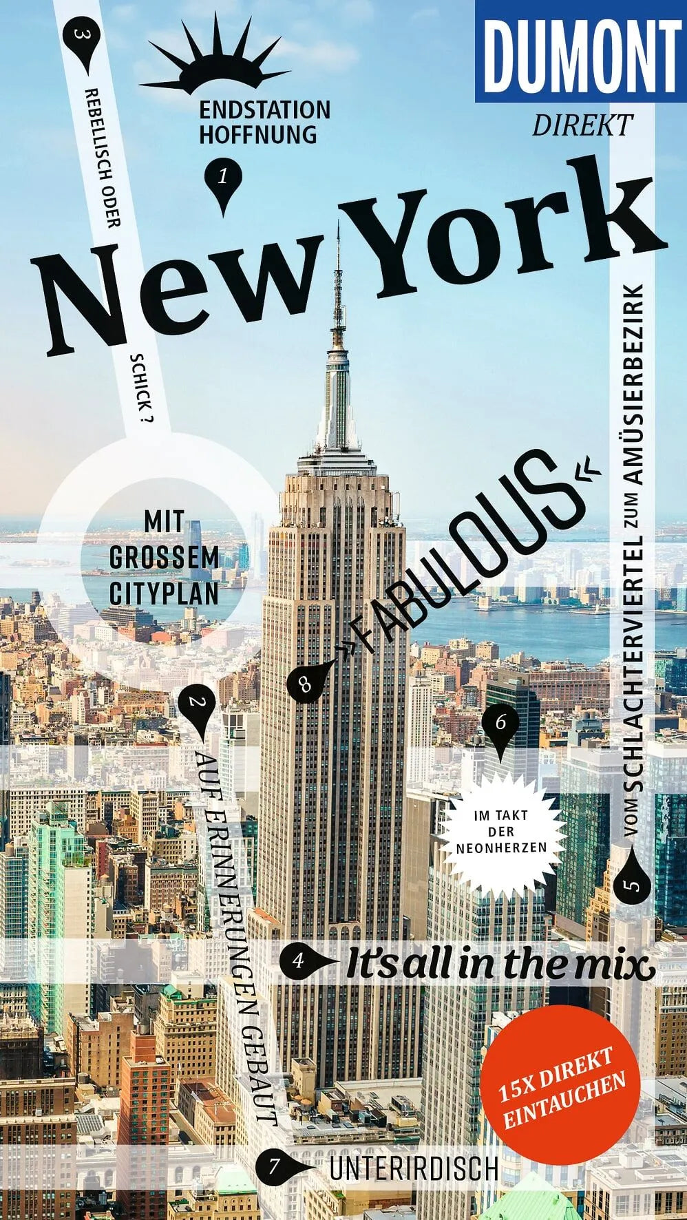 Cover: DUMONT direkt Reiseführer E-Book New York (E-Book) von Sebastian Moll